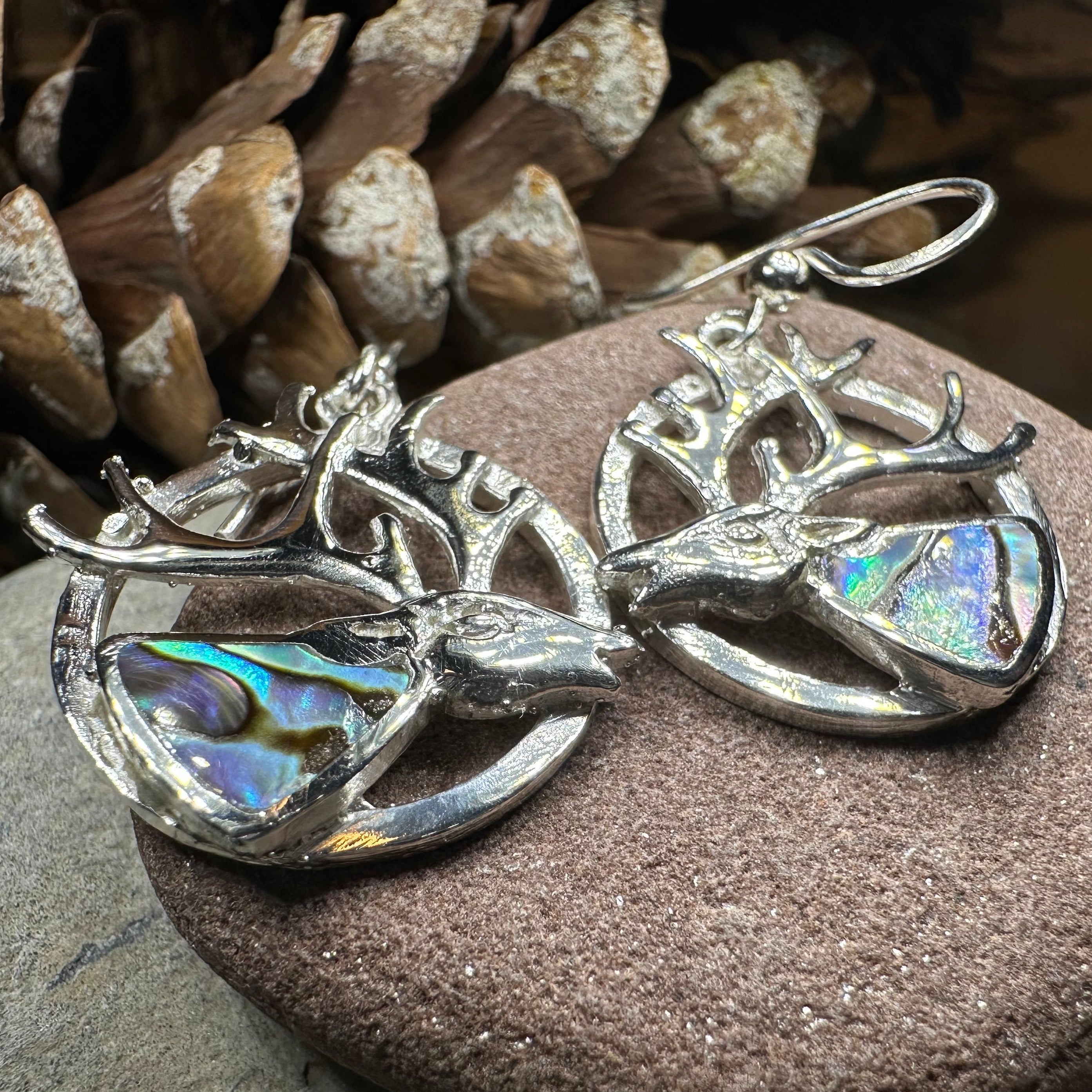 Stag of the Mist Earrings