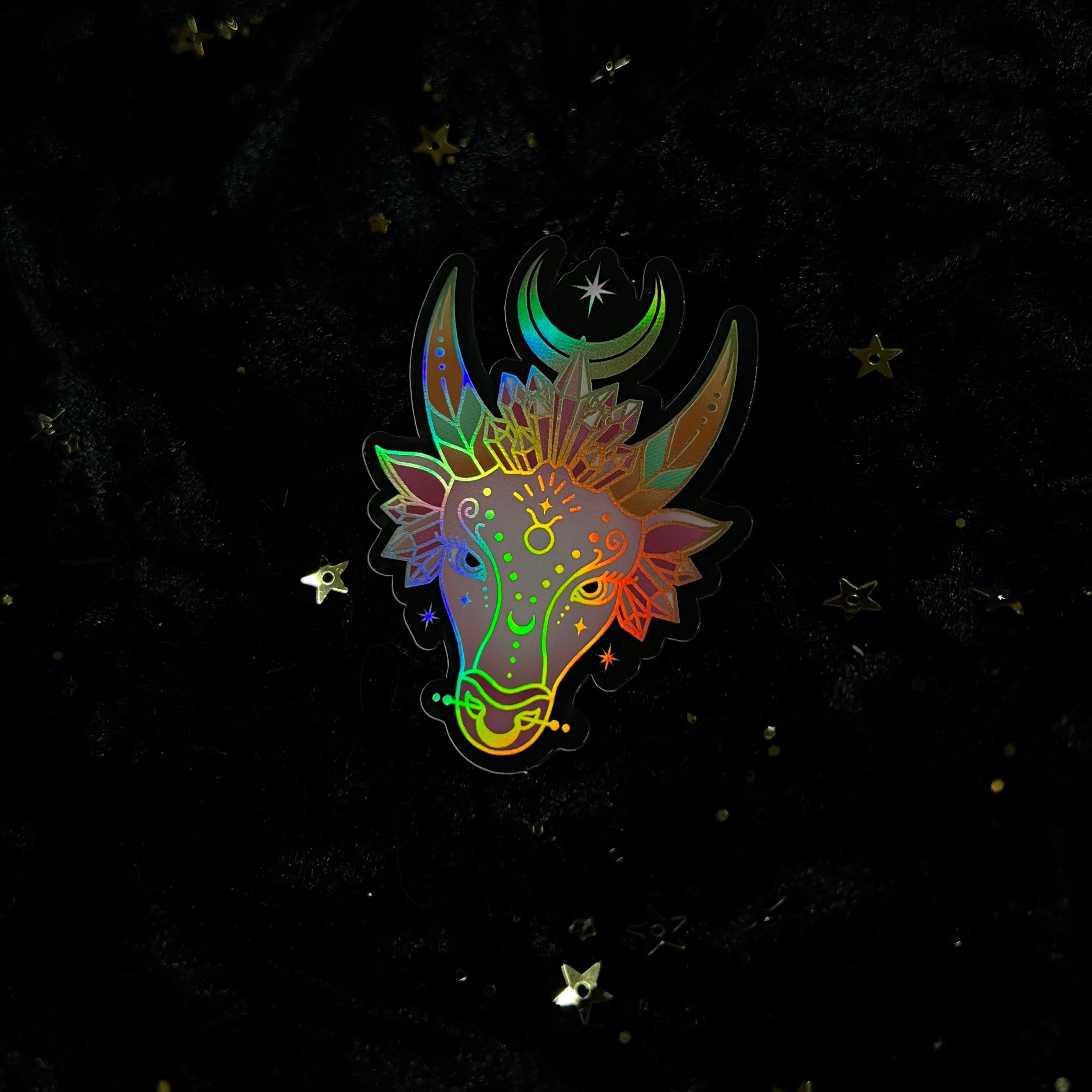 crystals for the zodiacs sticker