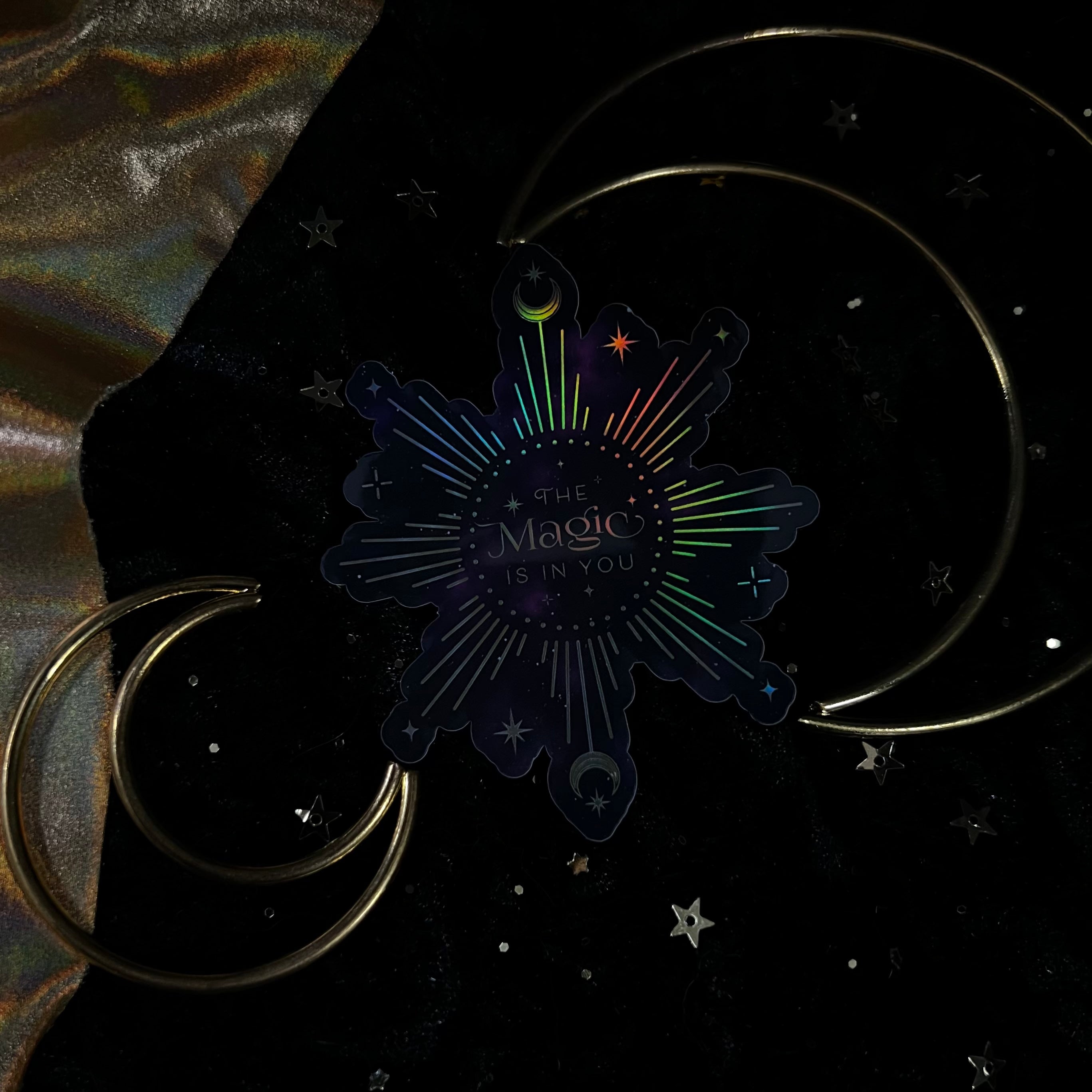 Crystalstruck Tarot© Holo Stickers