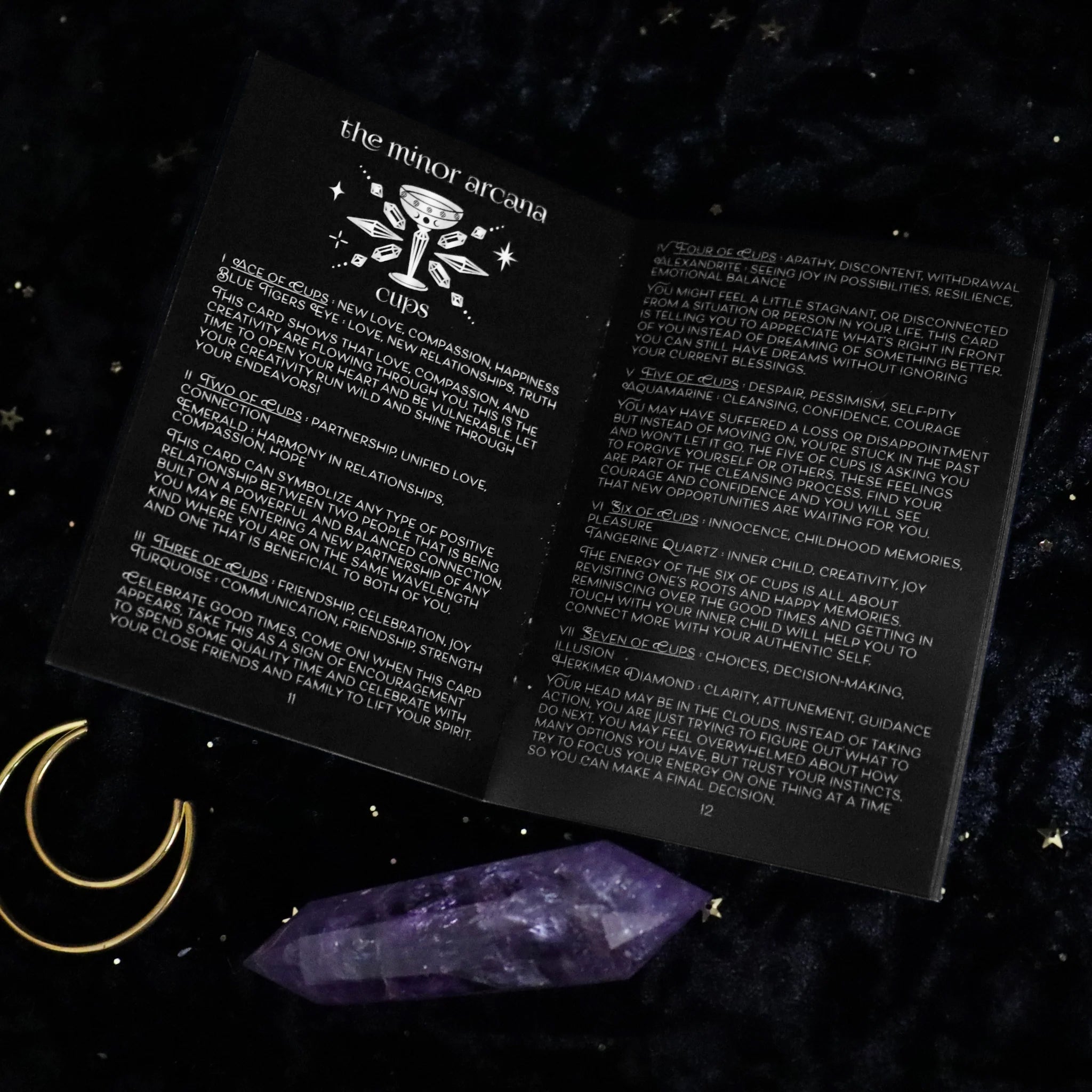 MINI Gold Crystalstruck Tarot© Card Deck