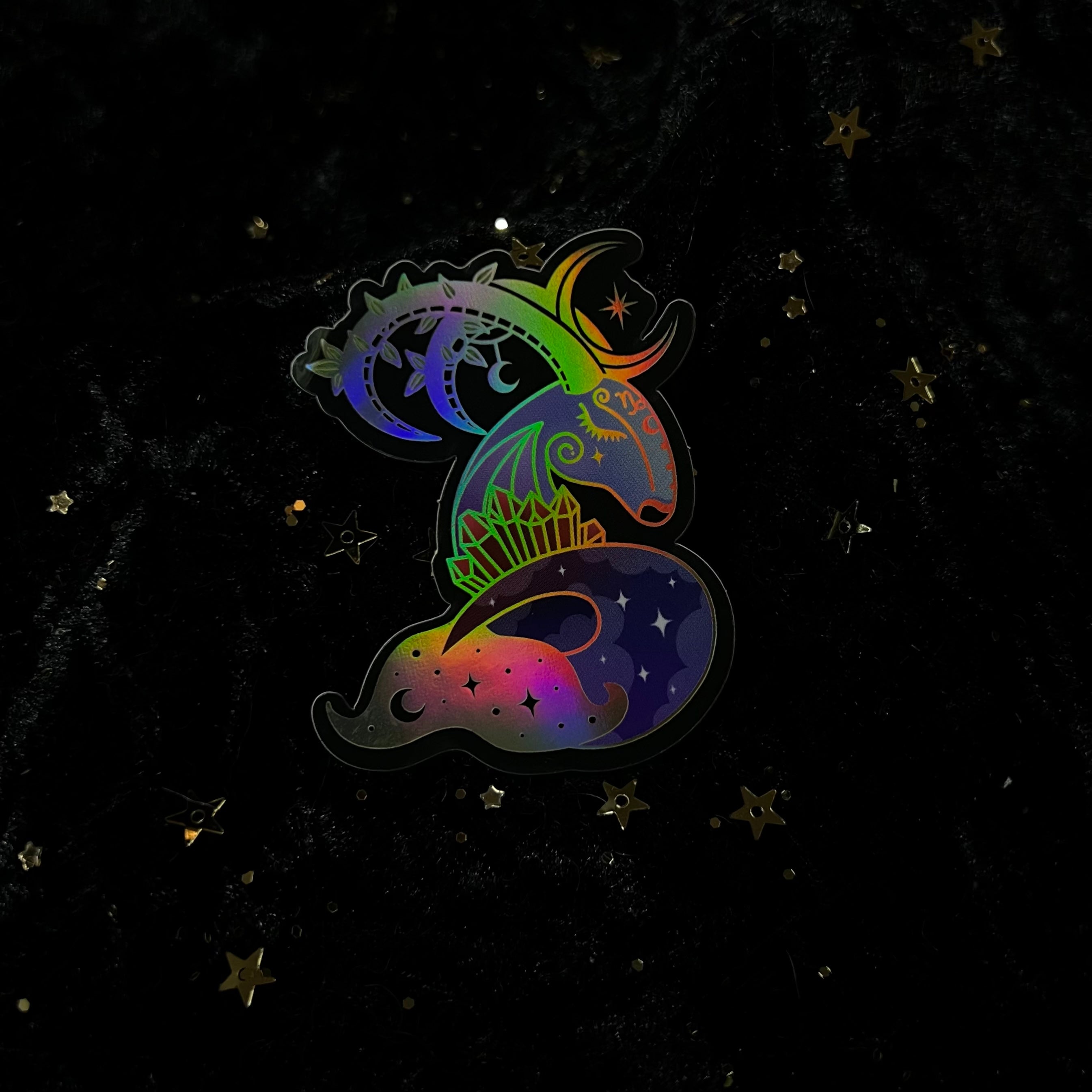 crystals for the zodiacs sticker