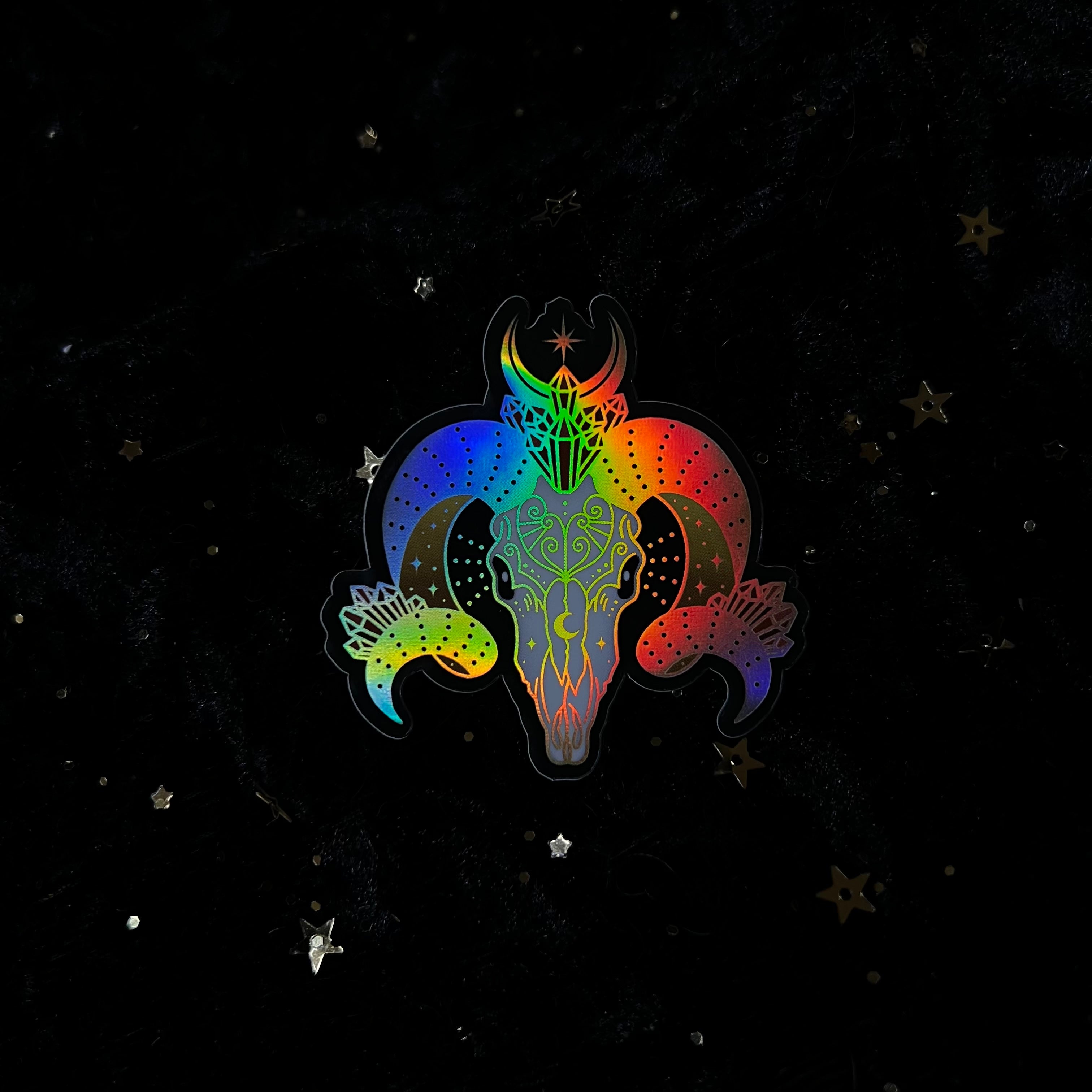 crystals for the zodiacs sticker