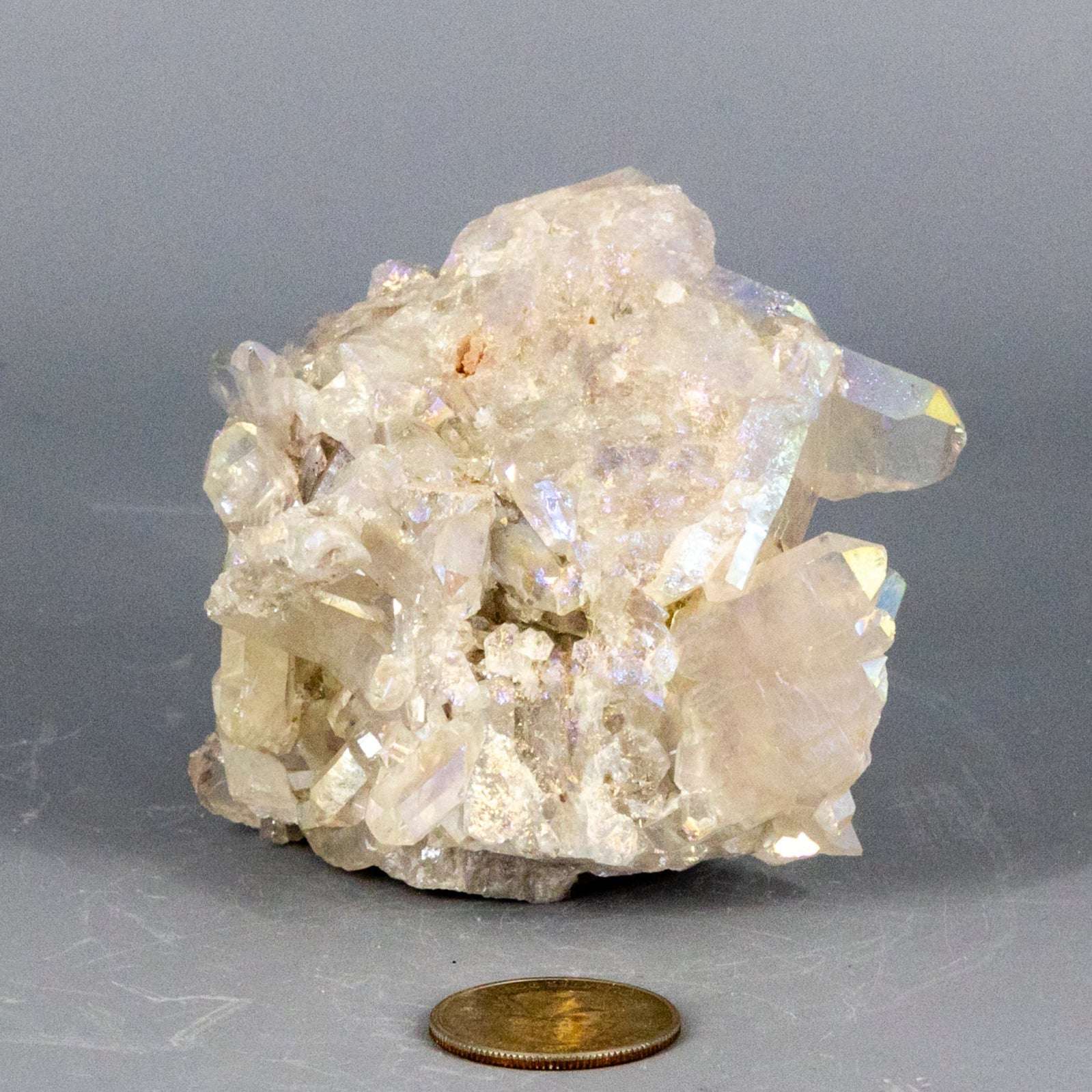 Angel Aura Quartz Point Cluster