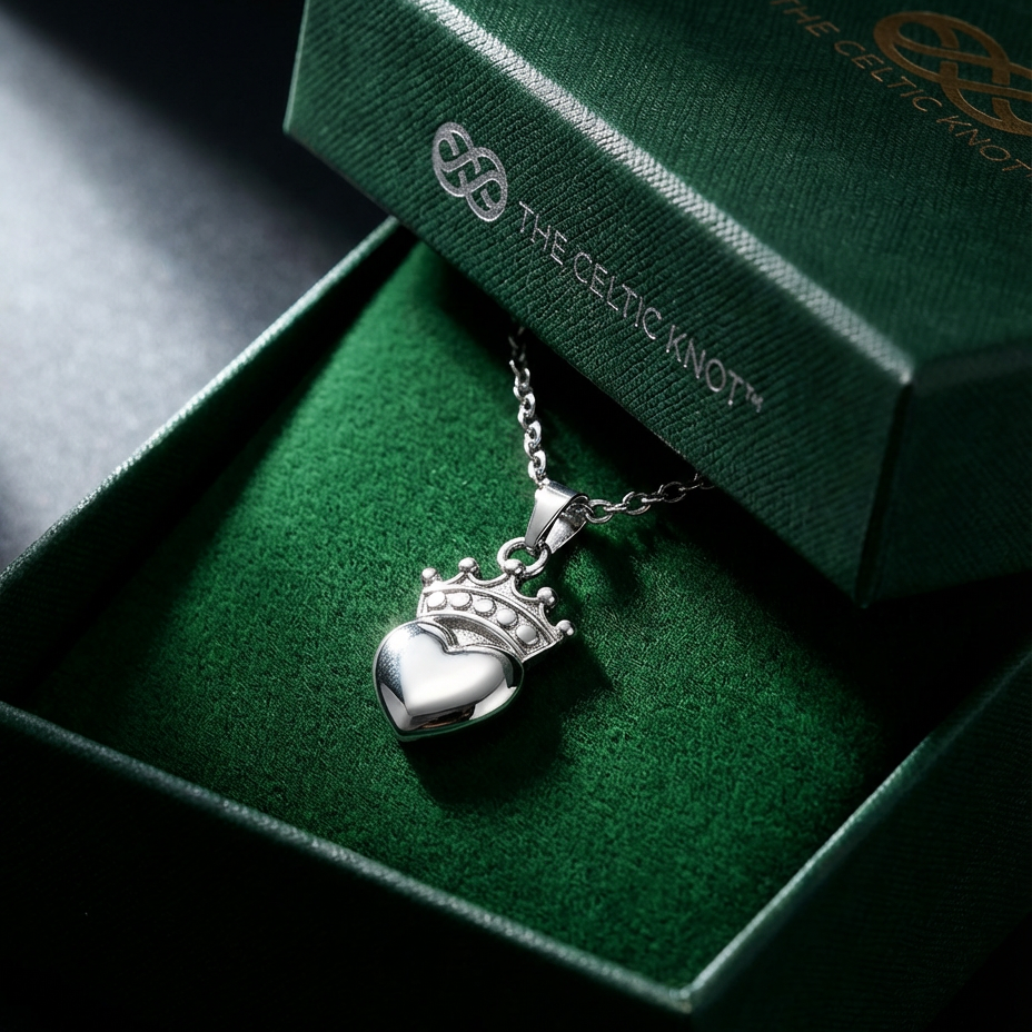 Everyday Claddagh | Stainless Steel Necklace