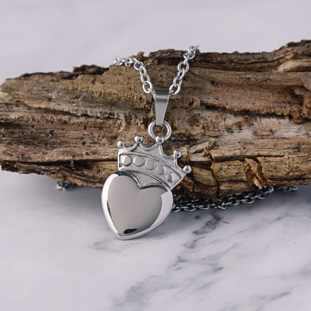 Everyday Claddagh | Stainless Steel Necklace