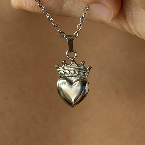 Everyday Claddagh | Stainless Steel Necklace