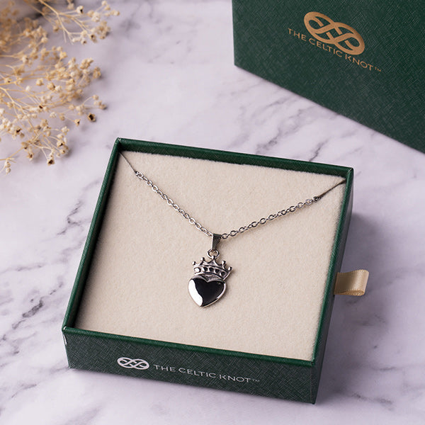 Everyday Claddagh | Stainless Steel Necklace