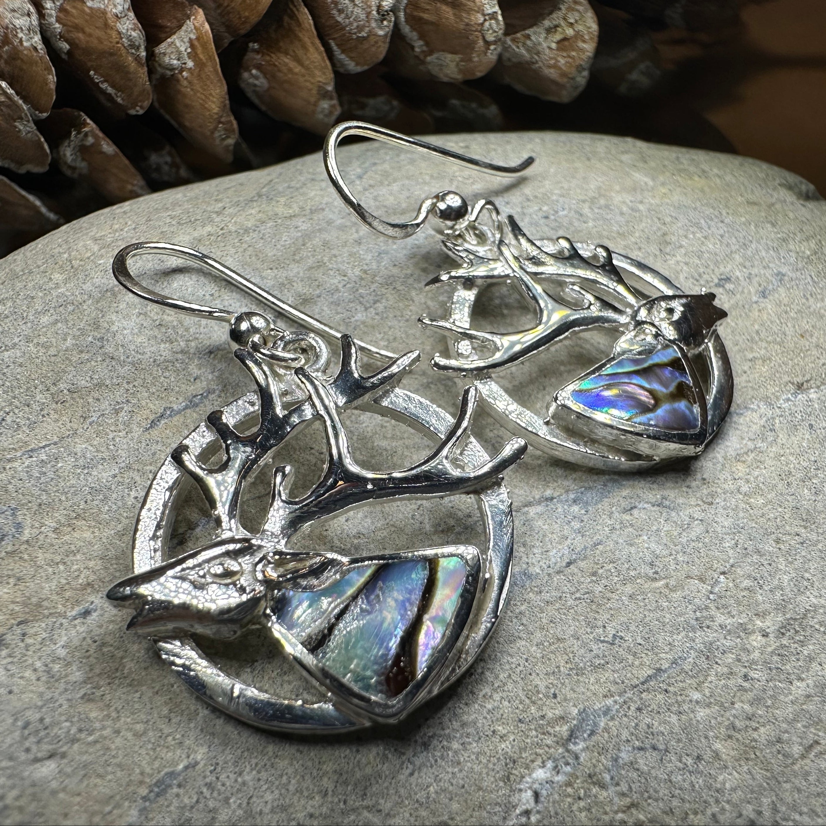 Stag of the Mist Earrings