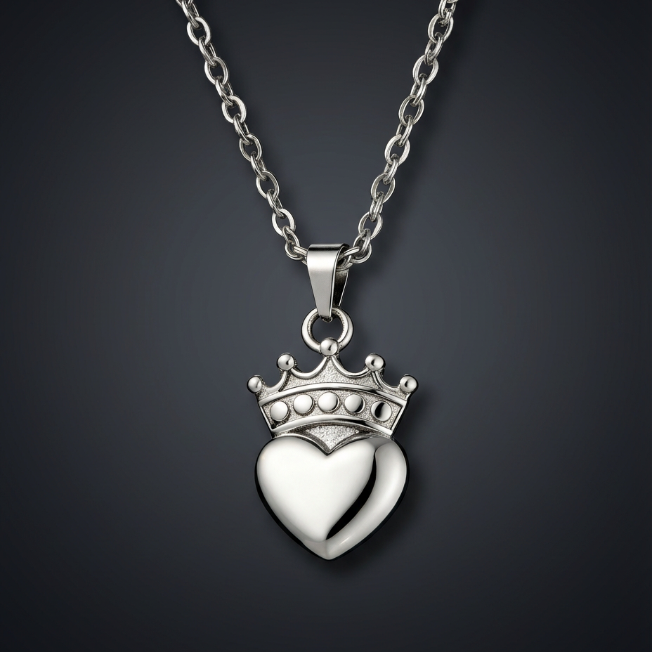 Everyday Claddagh | Stainless Steel Necklace