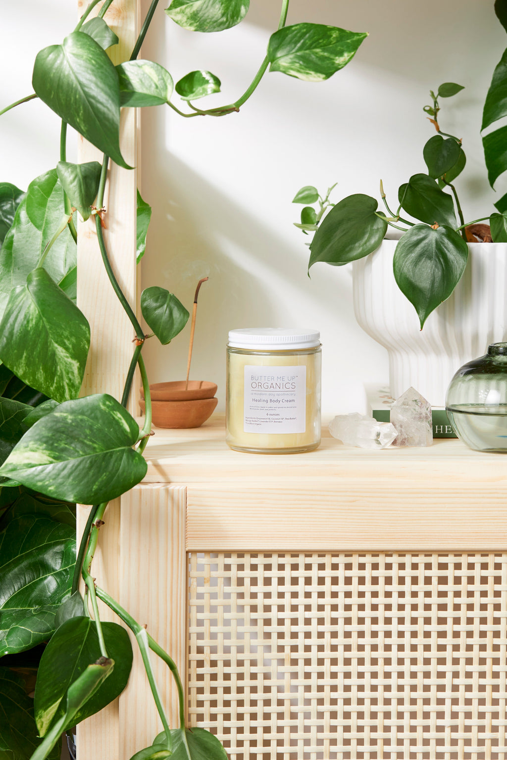Healing Body Cream / organic body lotion / winter skin / dry skin / deep moisturizer