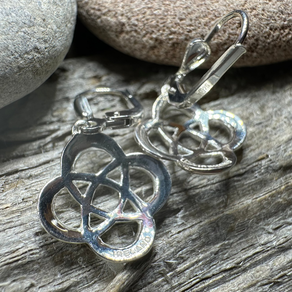 Celtic Dara Knot Earrings - Made in Ireland