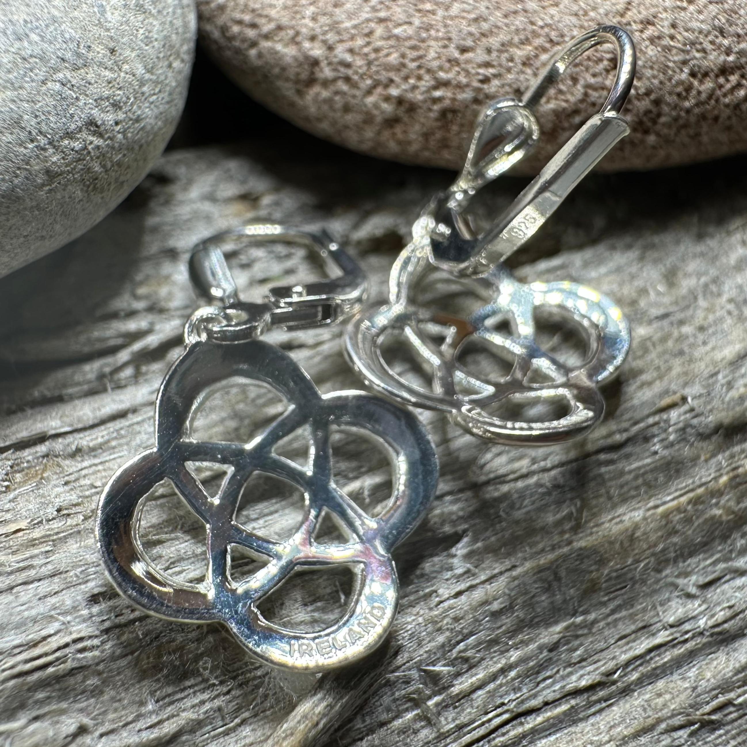 Celtic Dara Knot Earrings - Made in Ireland