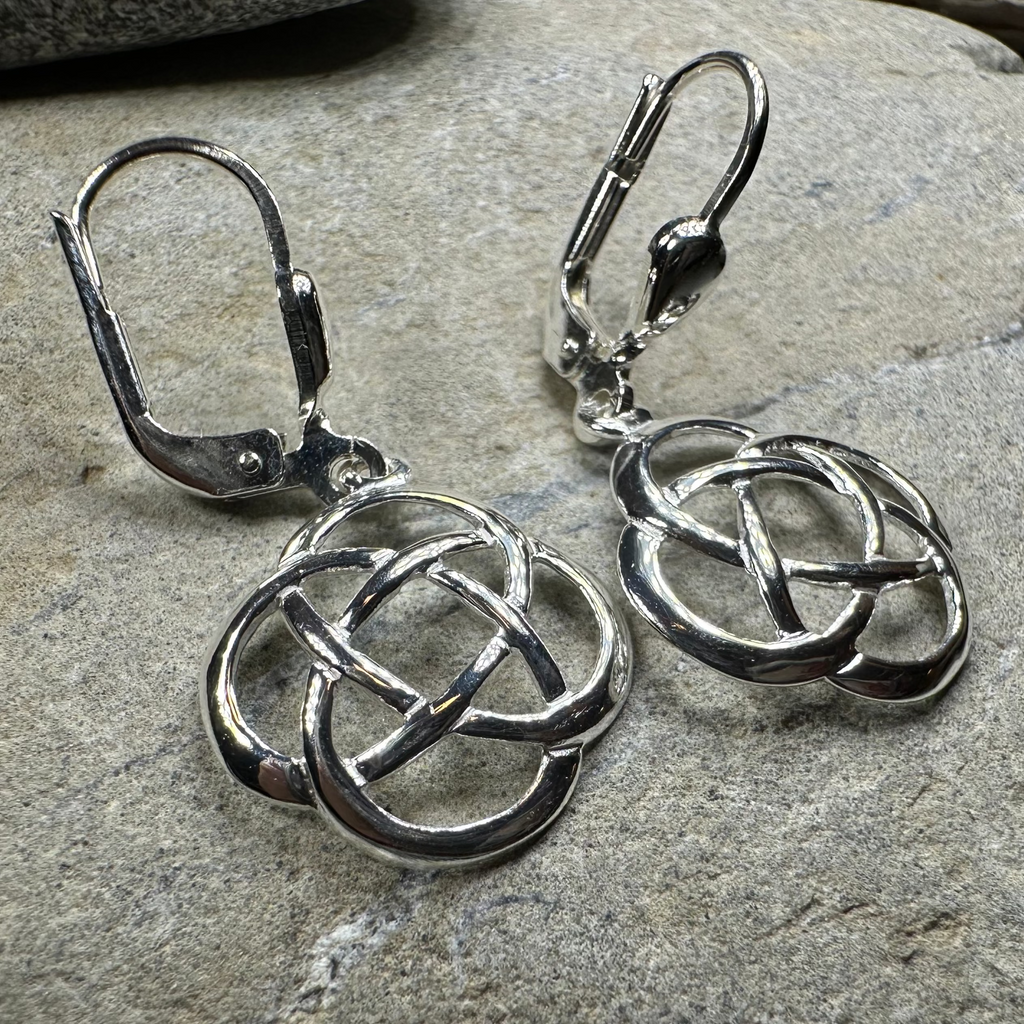 Celtic Dara Knot Earrings - Made in Ireland