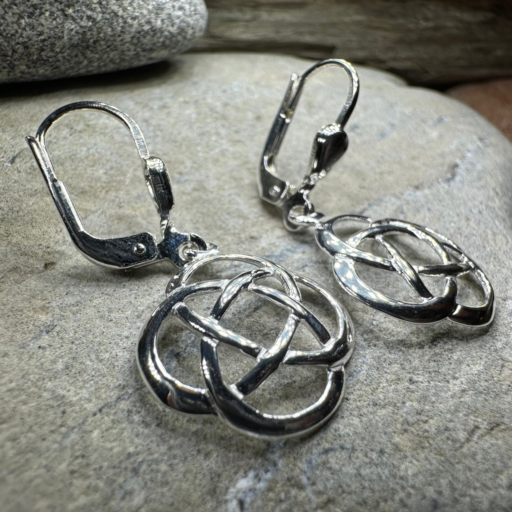 Celtic Dara Knot Earrings - Made in Ireland