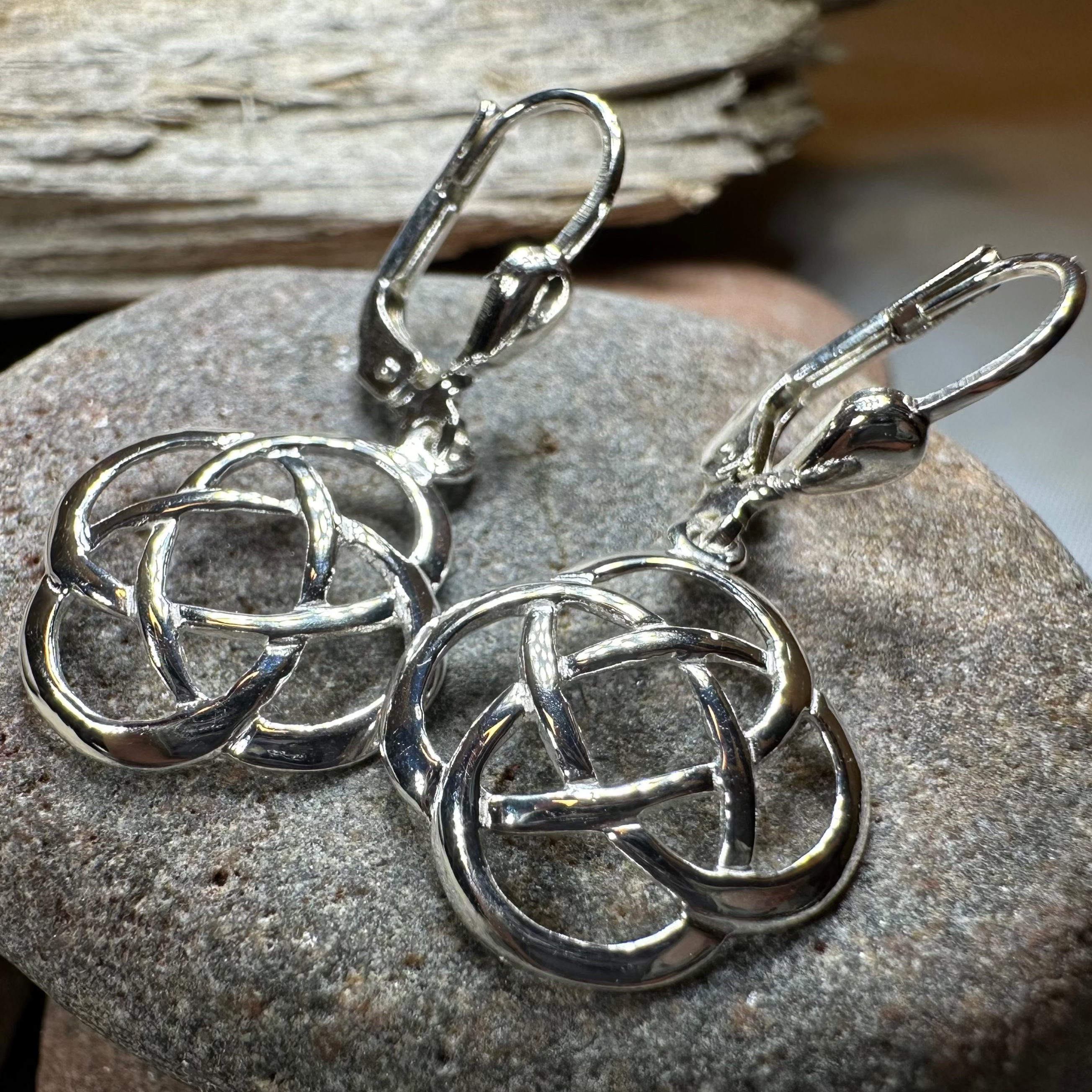 Celtic Dara Knot Earrings - Made in Ireland