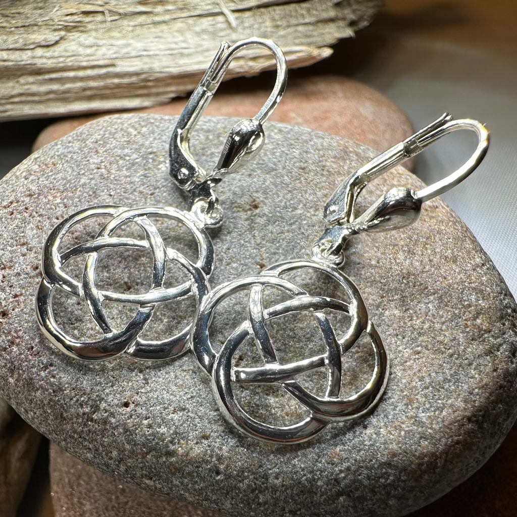 Celtic Dara Knot Earrings - Made in Ireland