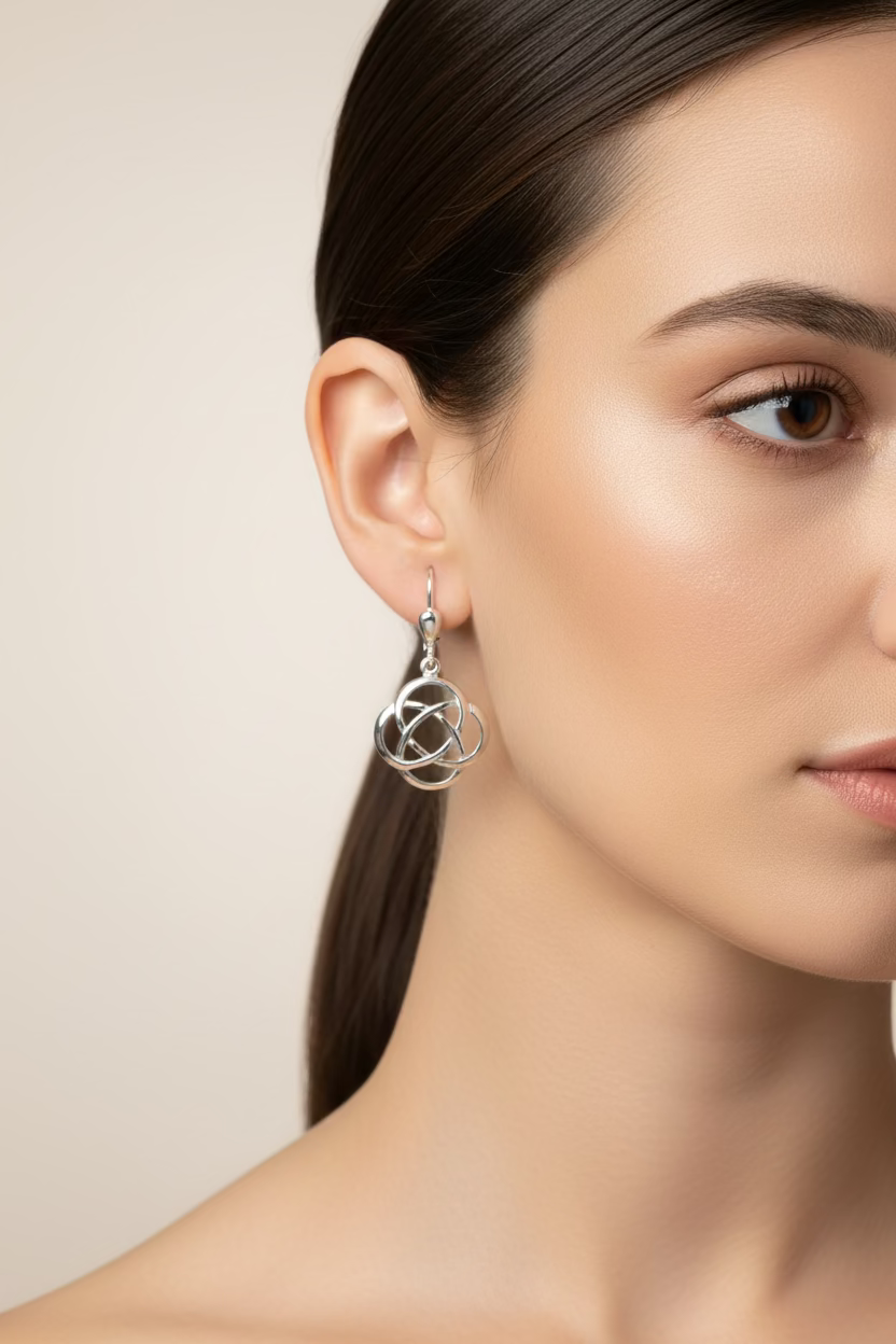 Celtic Dara Knot Earrings - Made in Ireland
