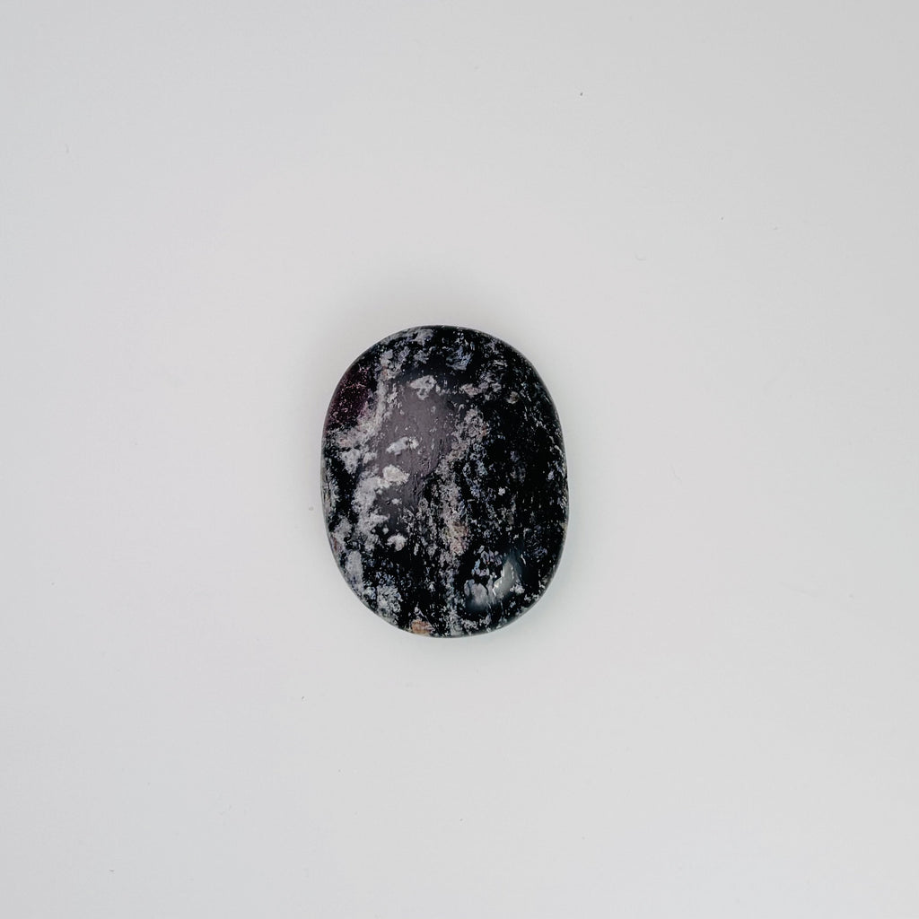 Garnet in Black Tourmaline