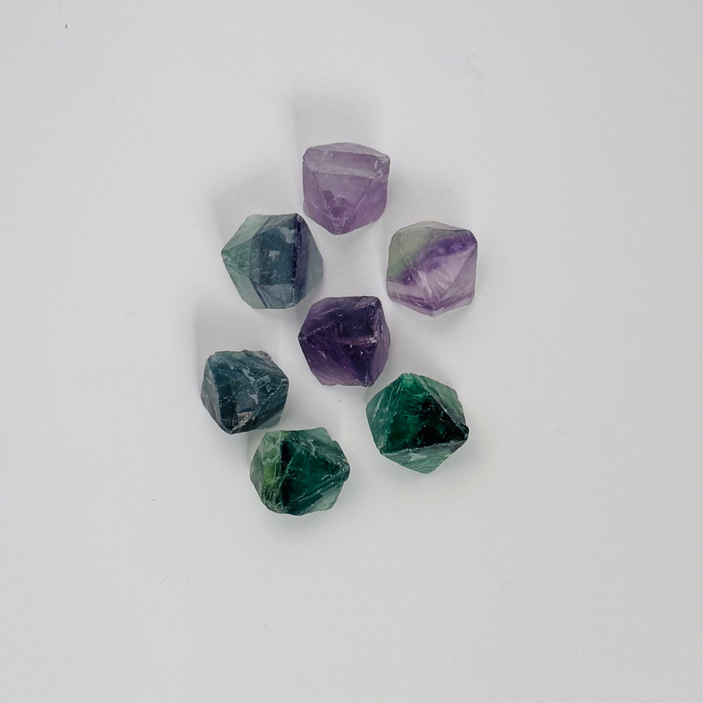 Fluorite Mini Octahedrons