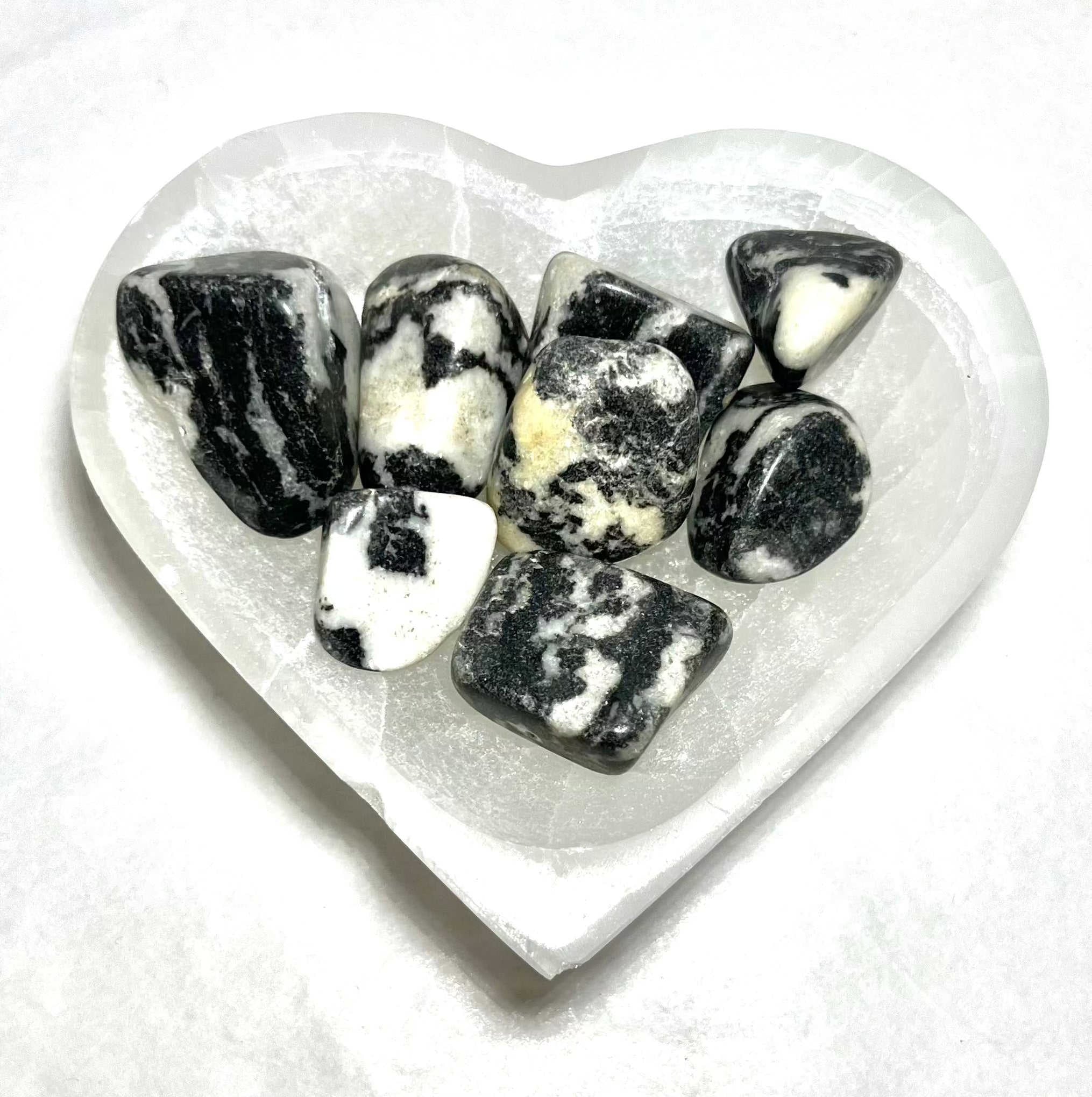 Zebra Jasper Tumbled Stone