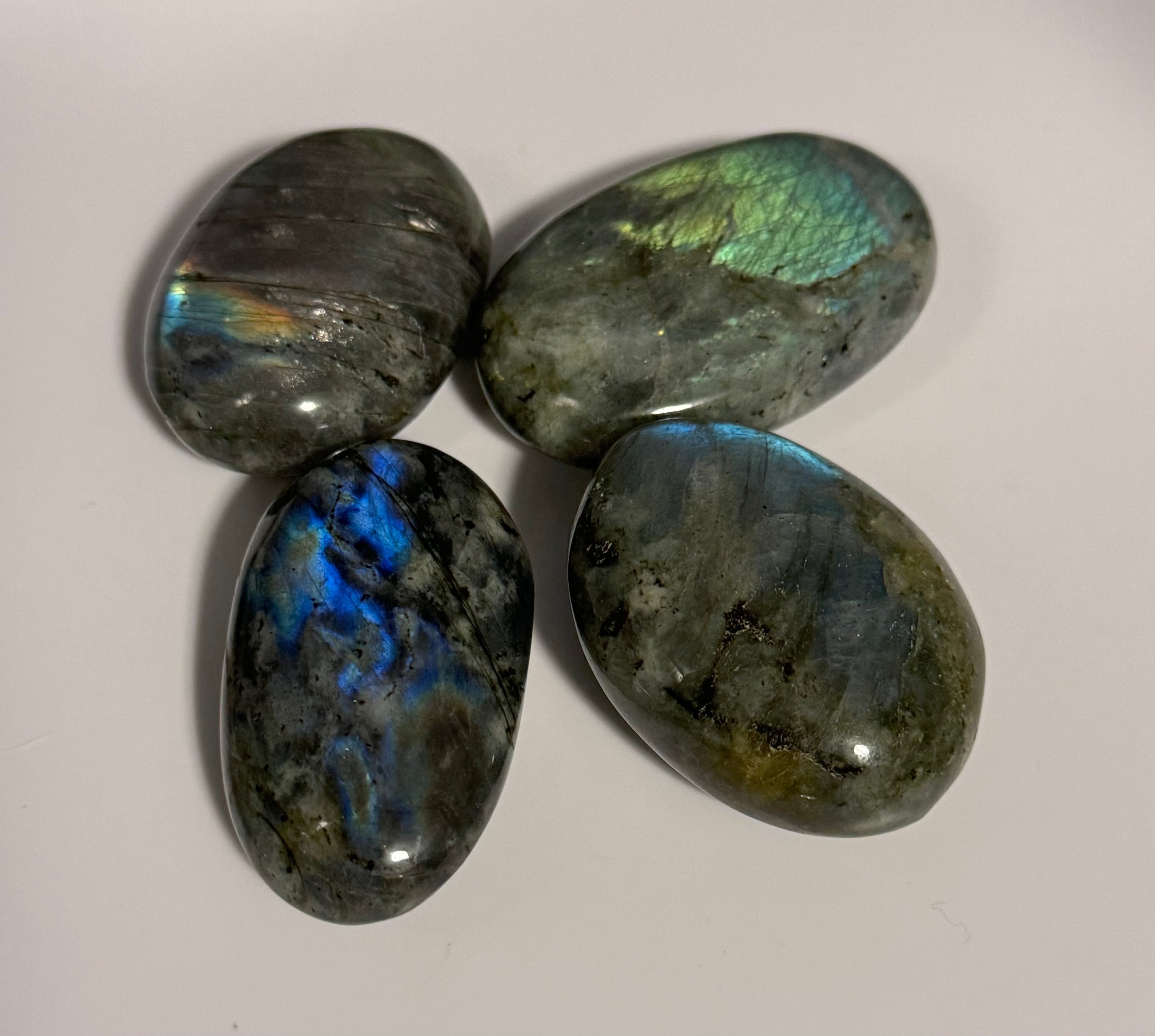 Labradorite (flashy) Palm Stone