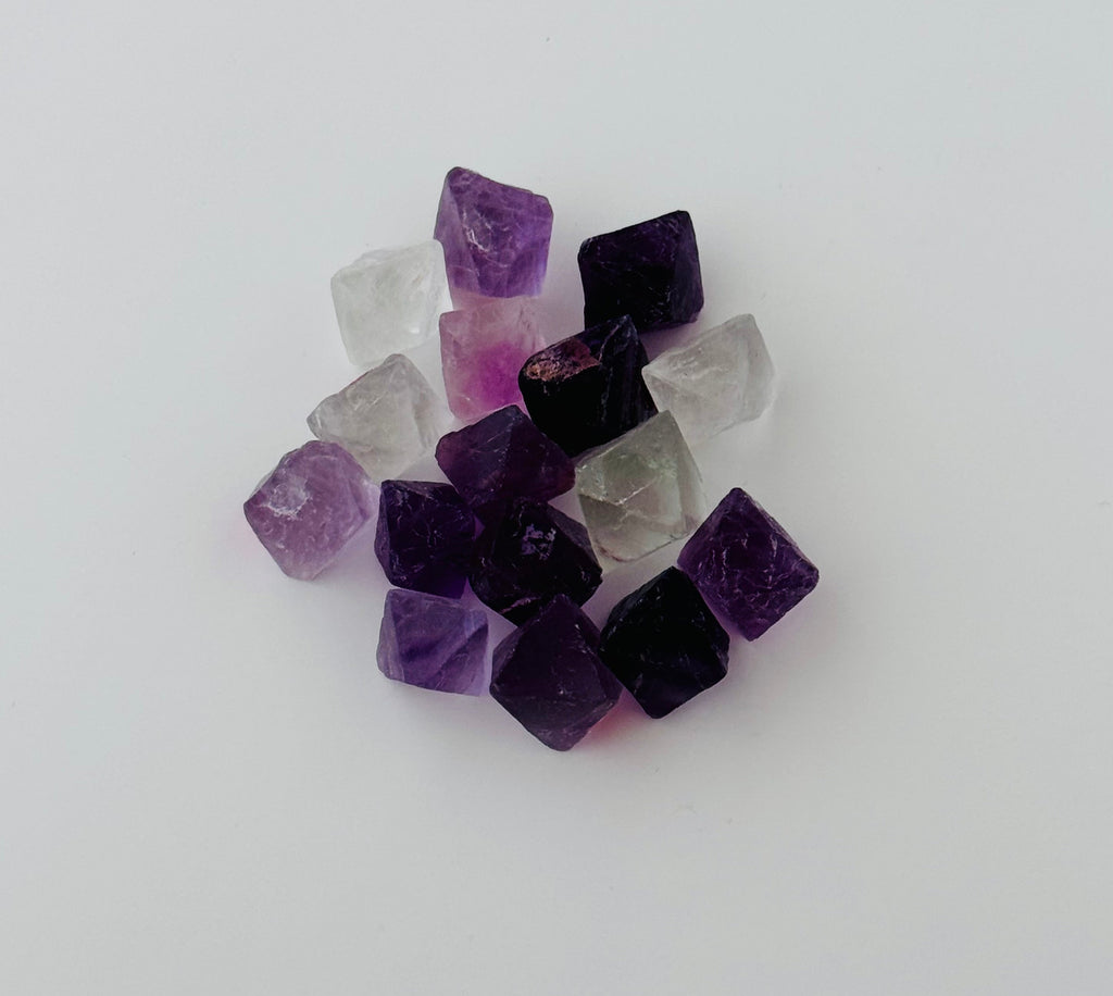 Fluorite Mini Octahedrons