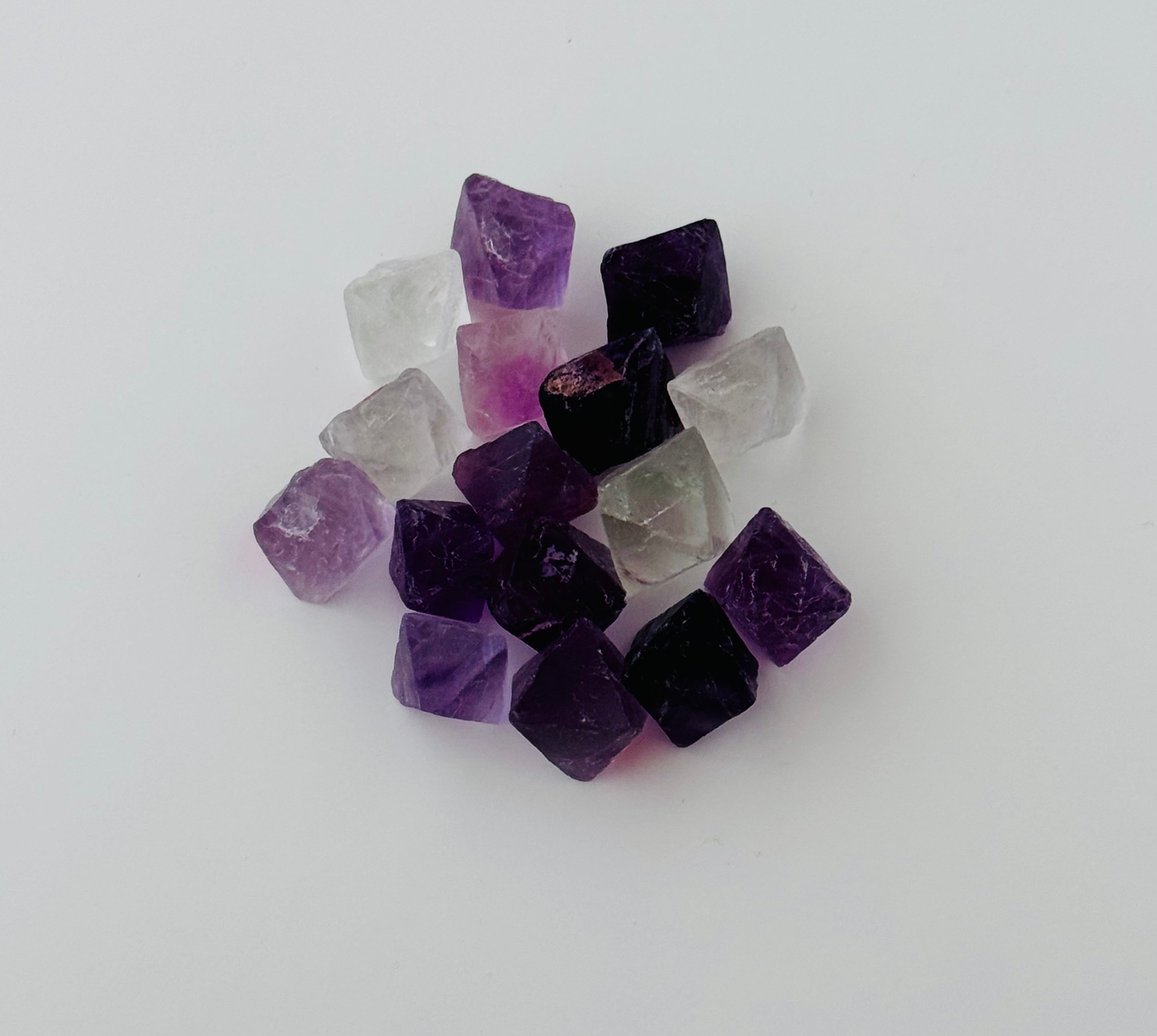 Fluorite Mini Octahedrons