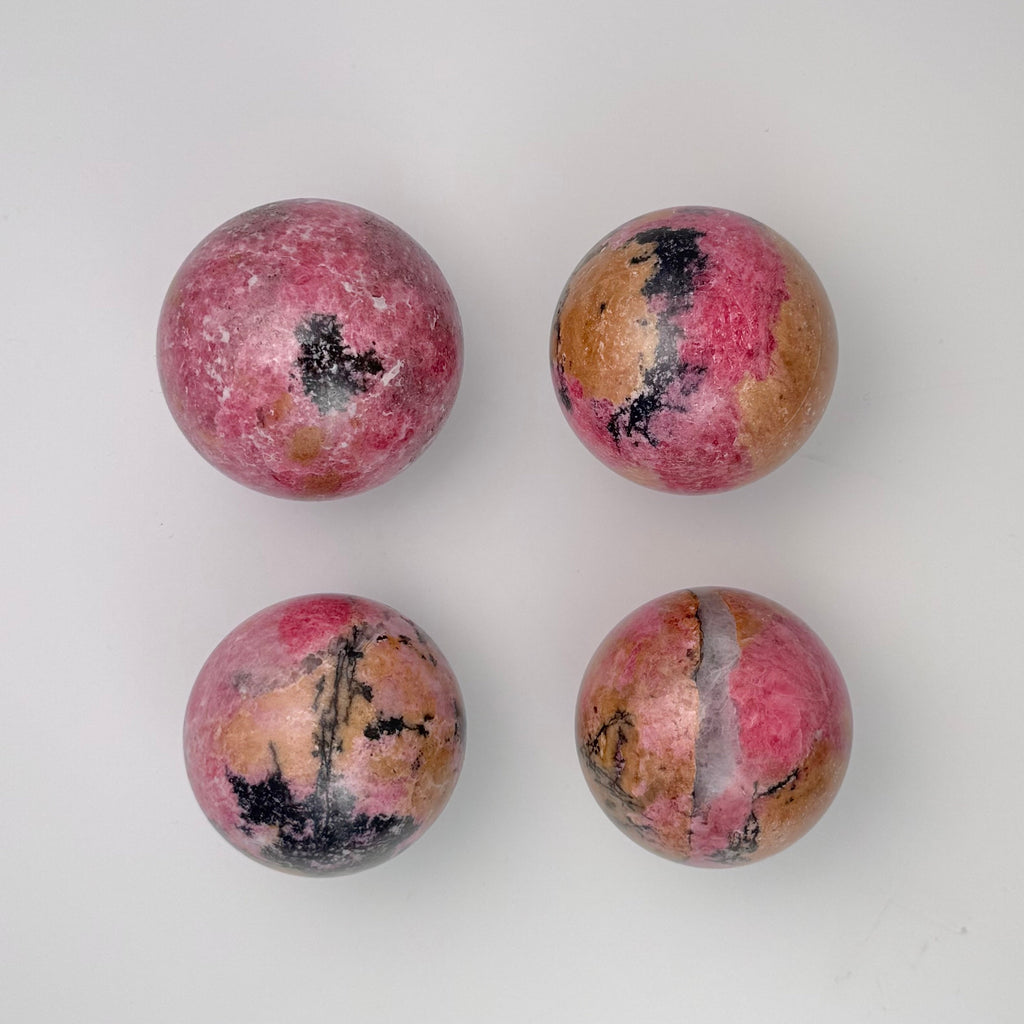 Rhodonite Sphere