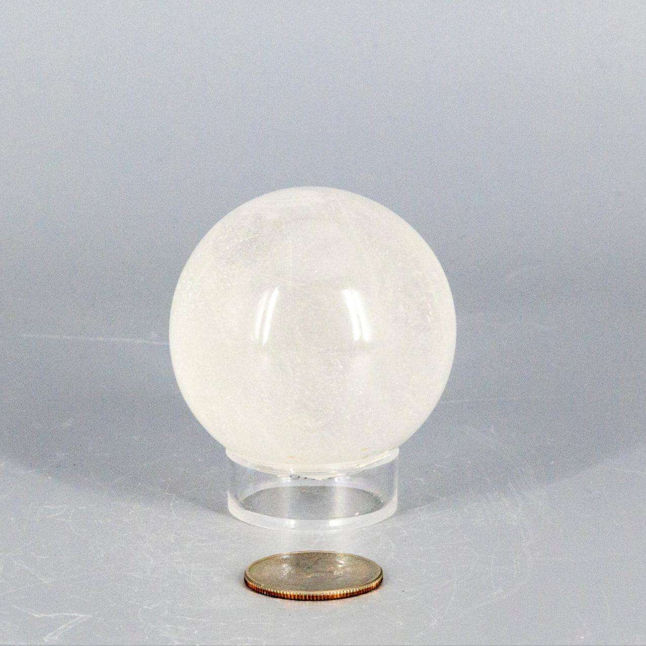 Natural Quartz Sphere Master Healer 53-55mm