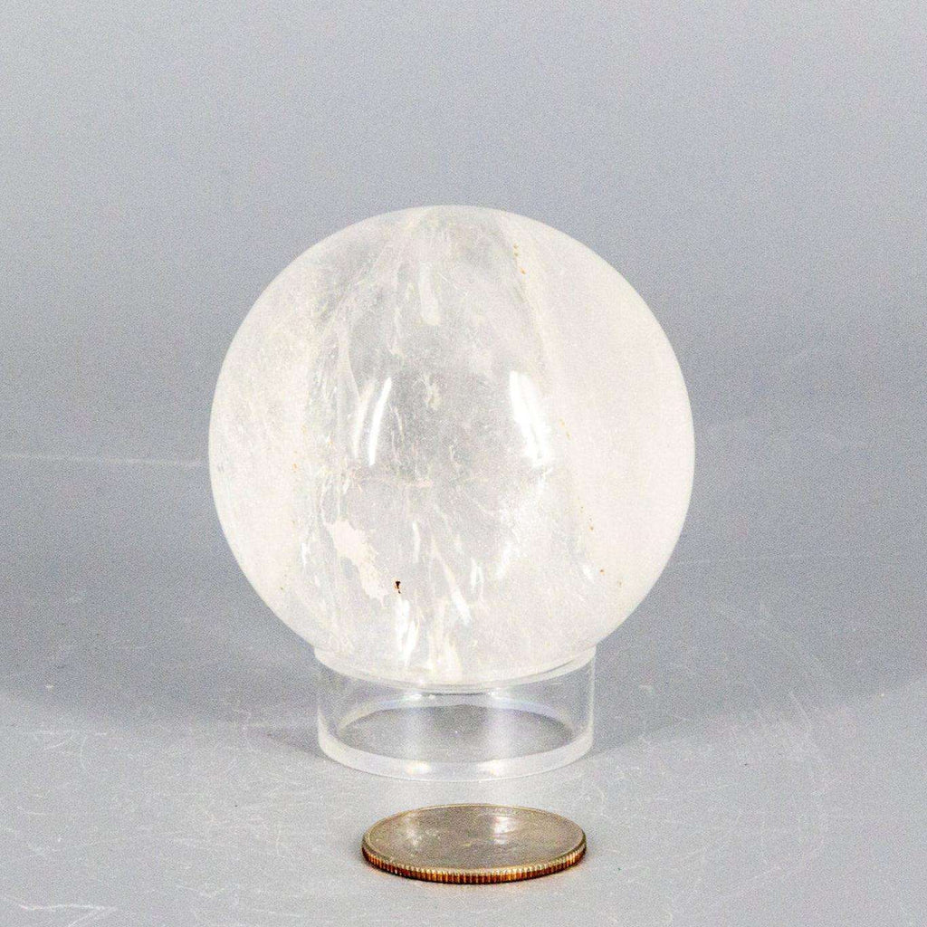Natural Quartz Sphere Master Healer 53-55mm