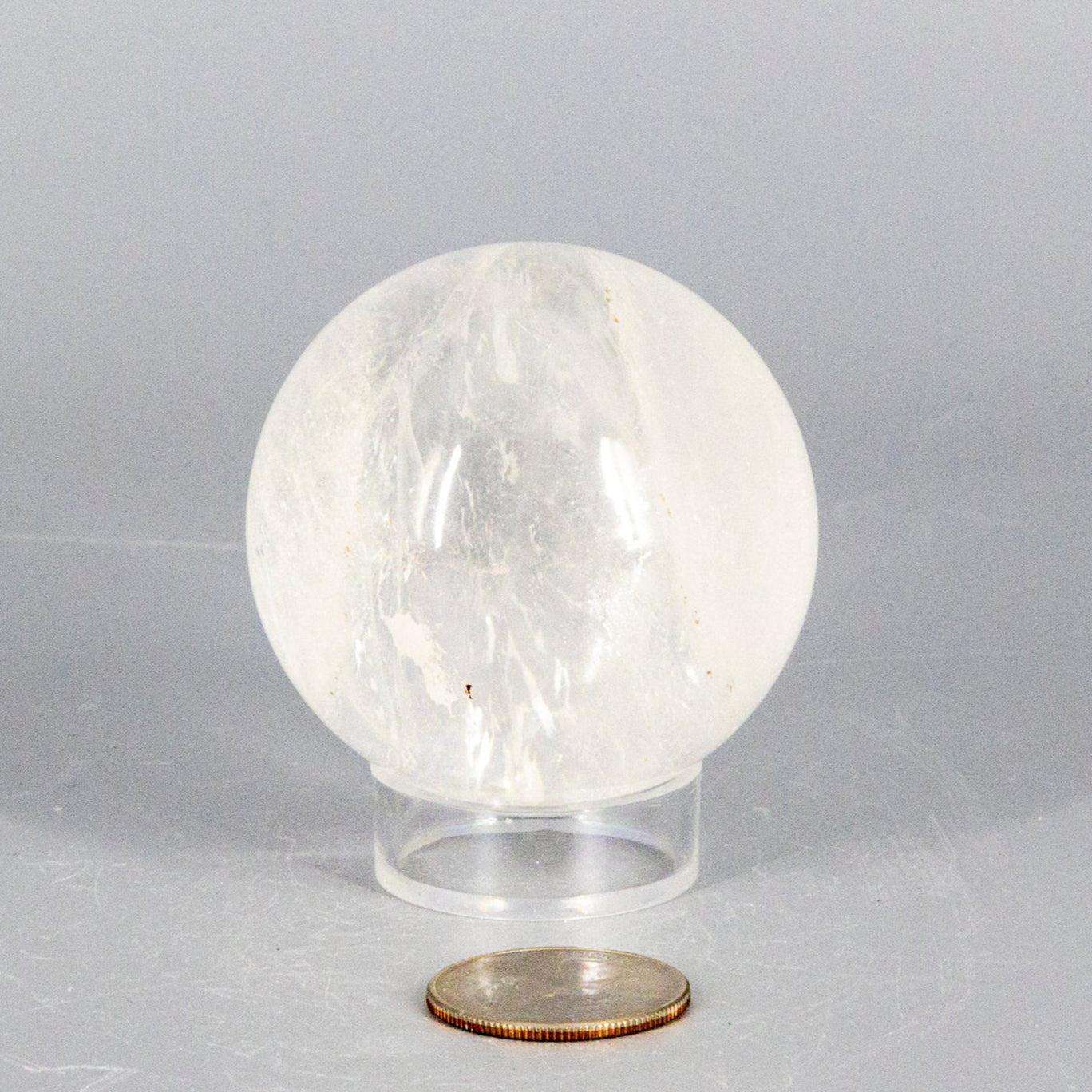 Natural Quartz Sphere Master Healer 53-55mm