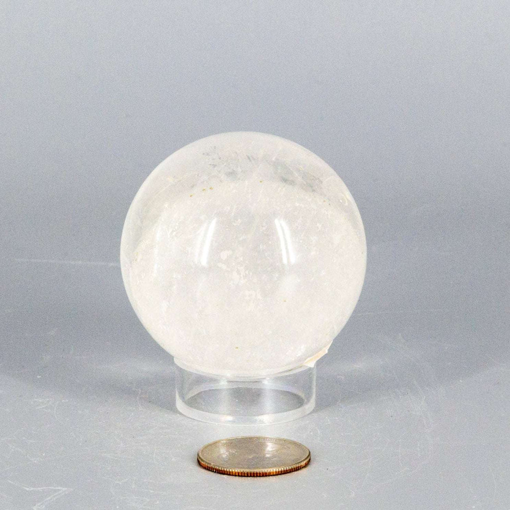 Natural Quartz Sphere Master Healer 53-55mm