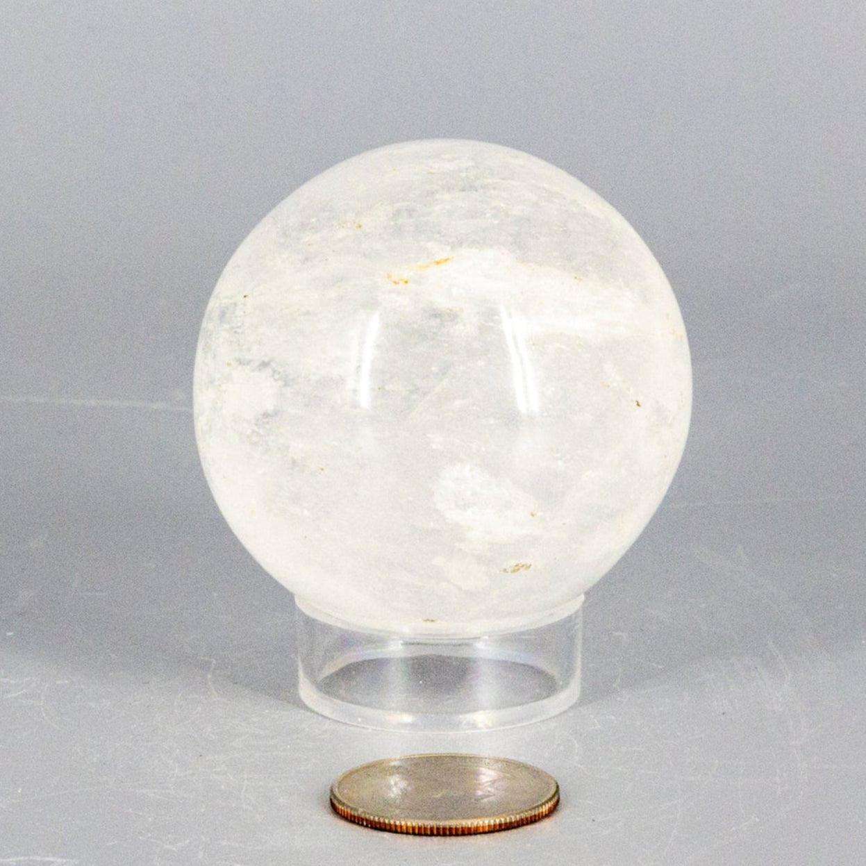 Natural Quartz Sphere Master Healer 53-55mm