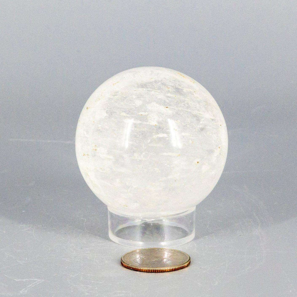 Natural Quartz Sphere Master Healer 53-55mm
