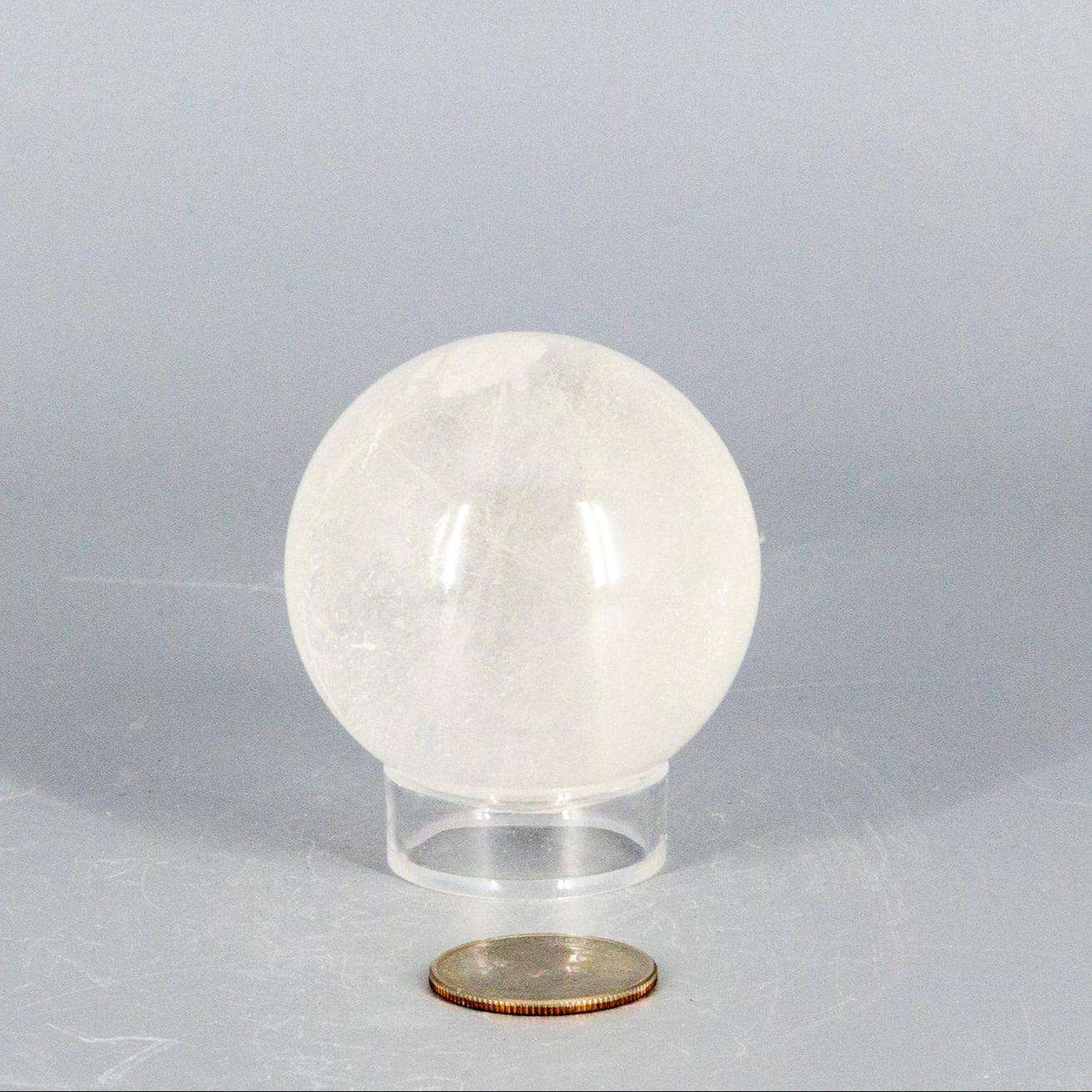 Natural Quartz Sphere Master Healer 53-55mm