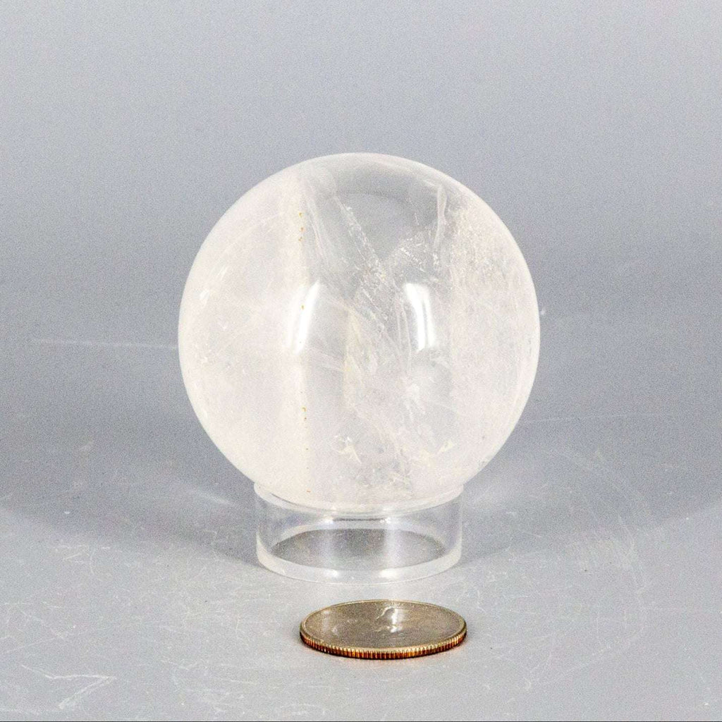 Natural Quartz Sphere Master Healer 53-55mm