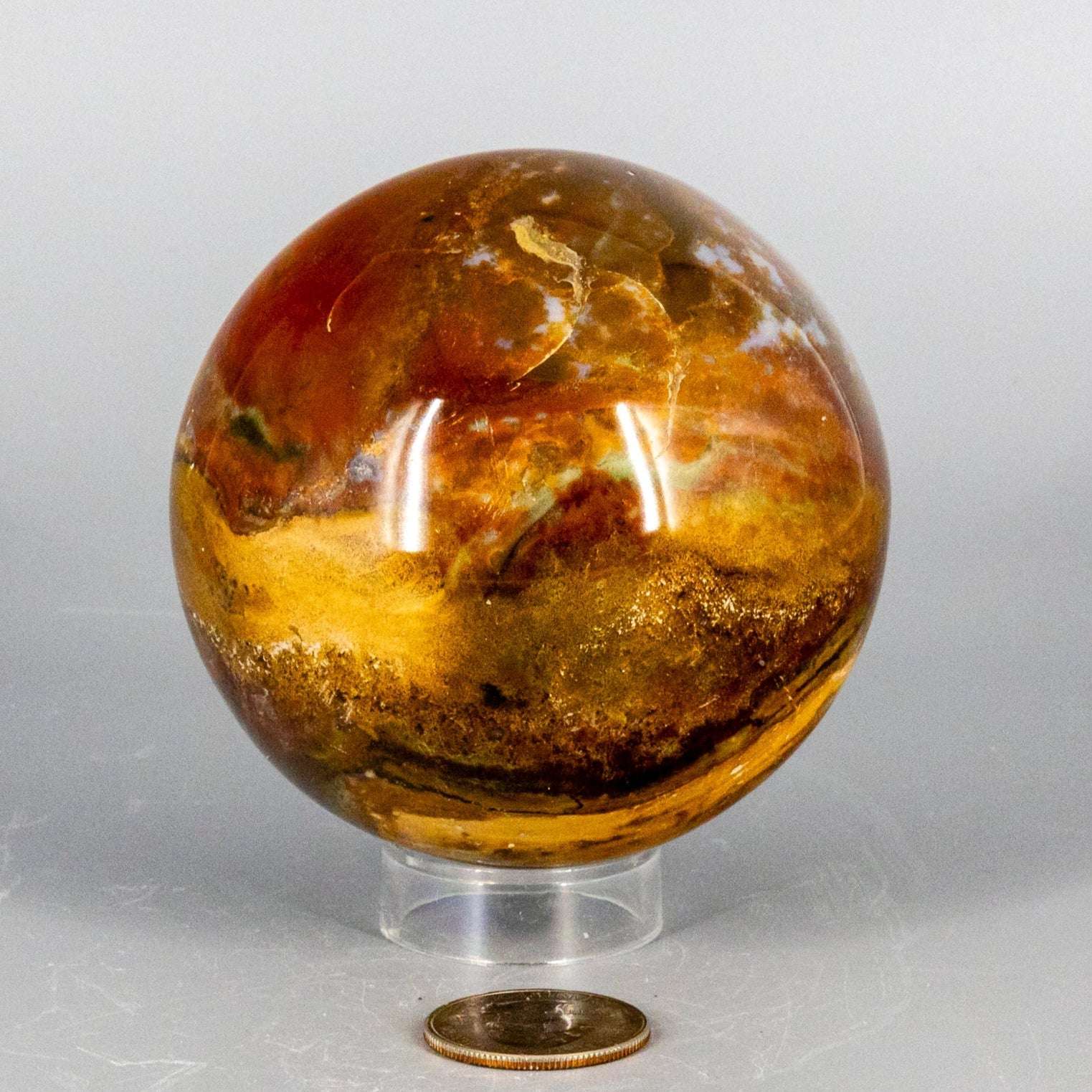 Ocean Jasper Sphere - 80mm (692g)