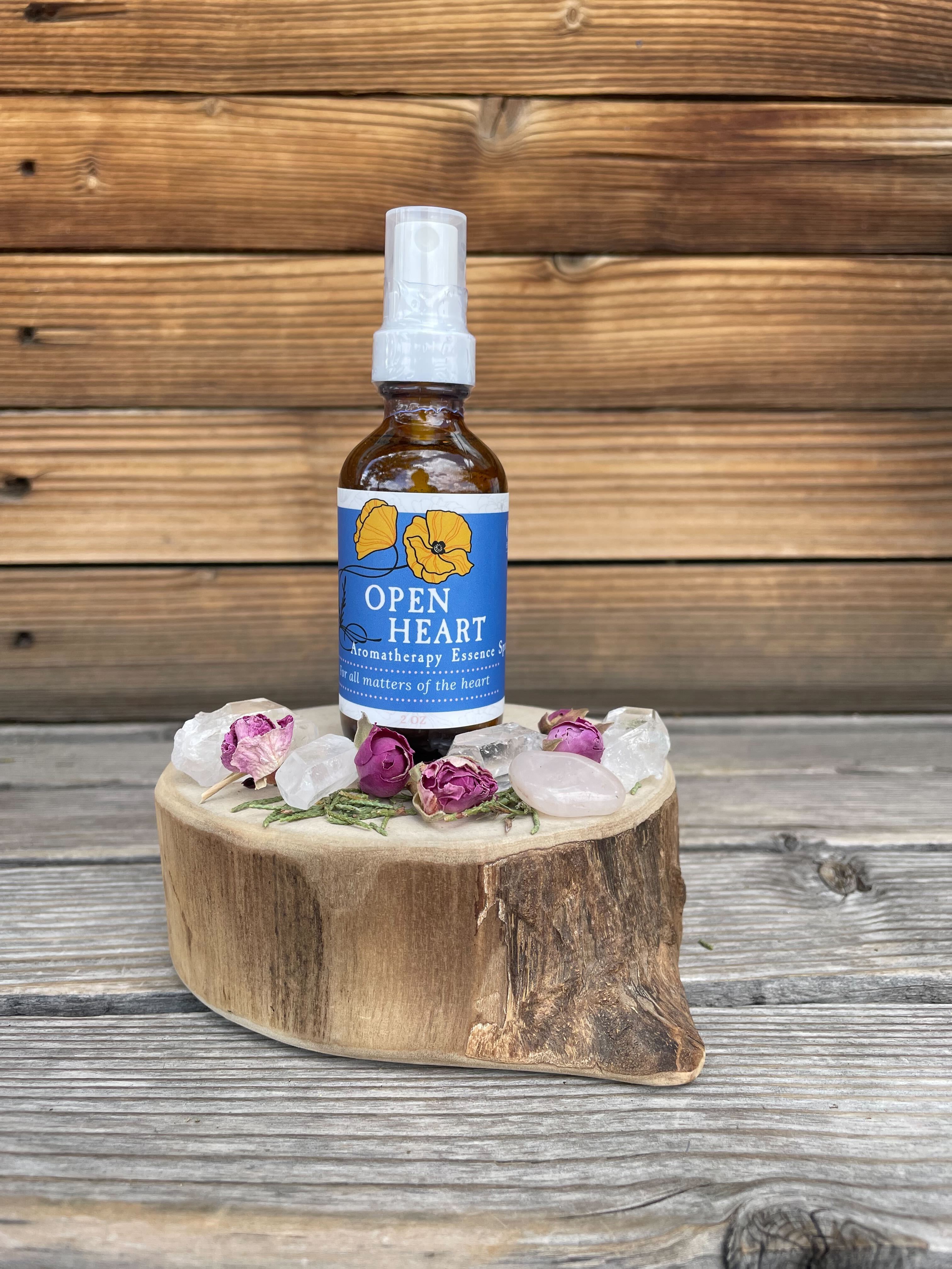 Open Heart Essential Essence Spray- 2oz