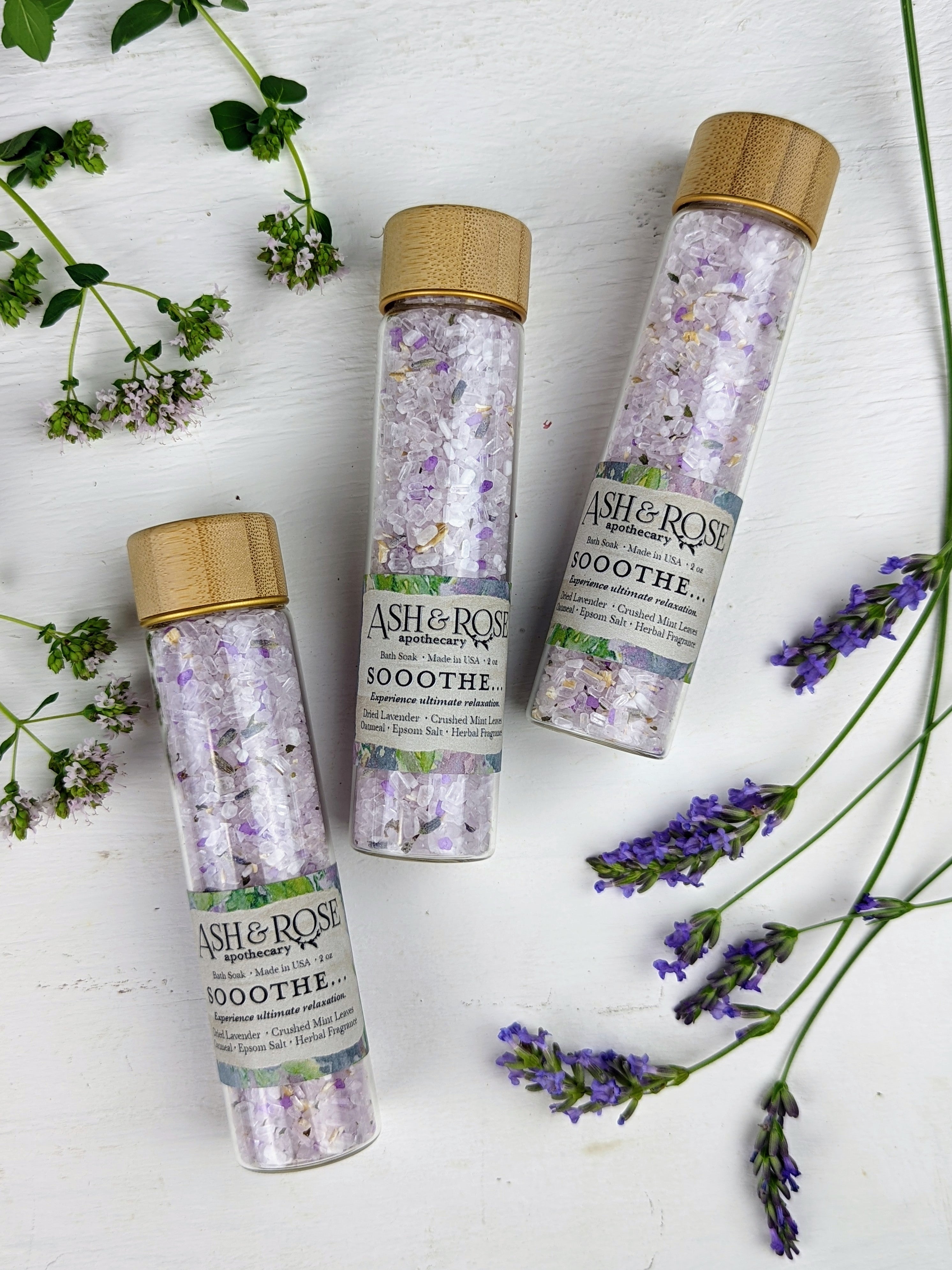 SOOOTHE... Lavender Oatmeal Bath Soak Vial