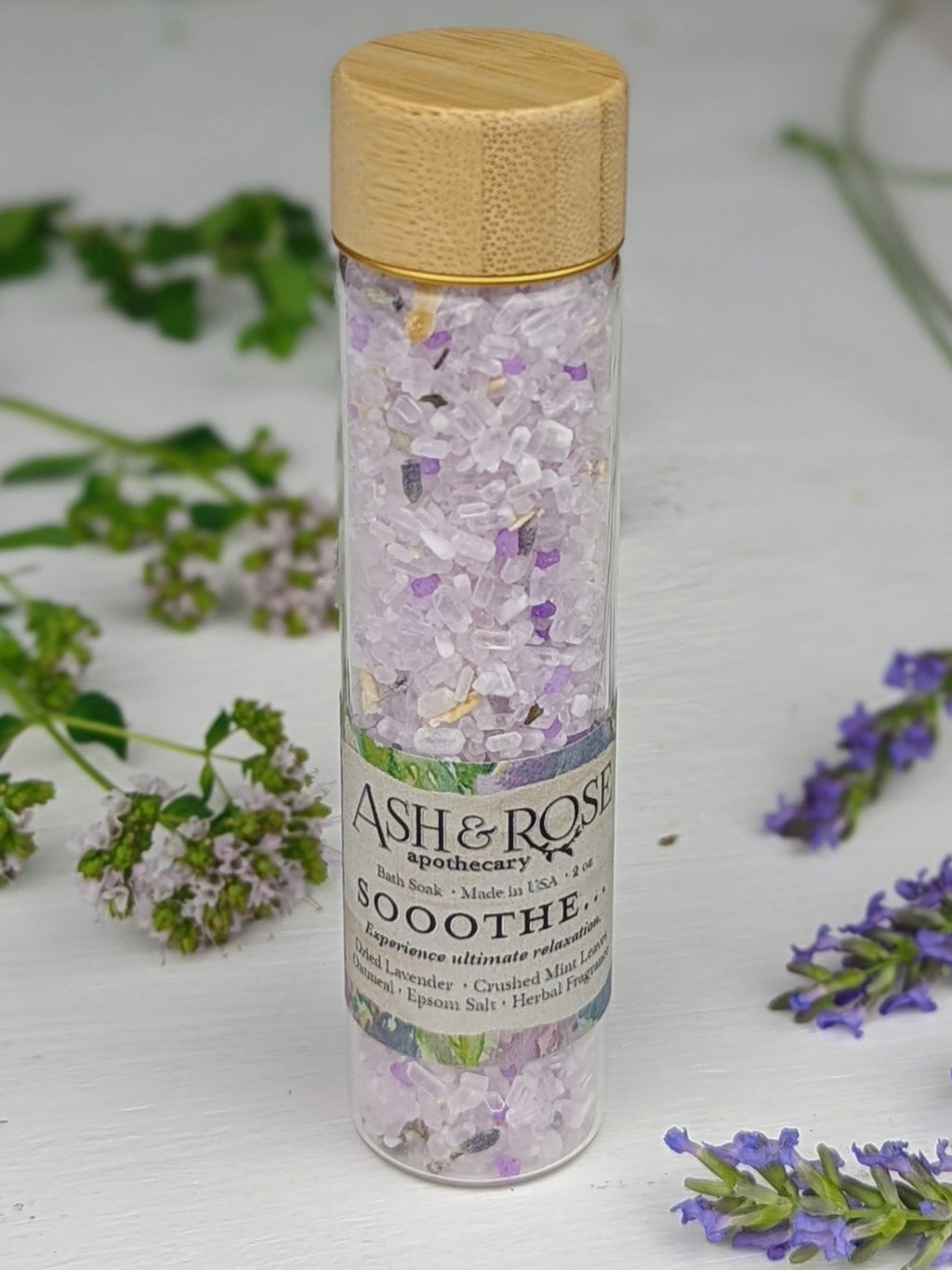 SOOOTHE... Lavender Oatmeal Bath Soak Vial