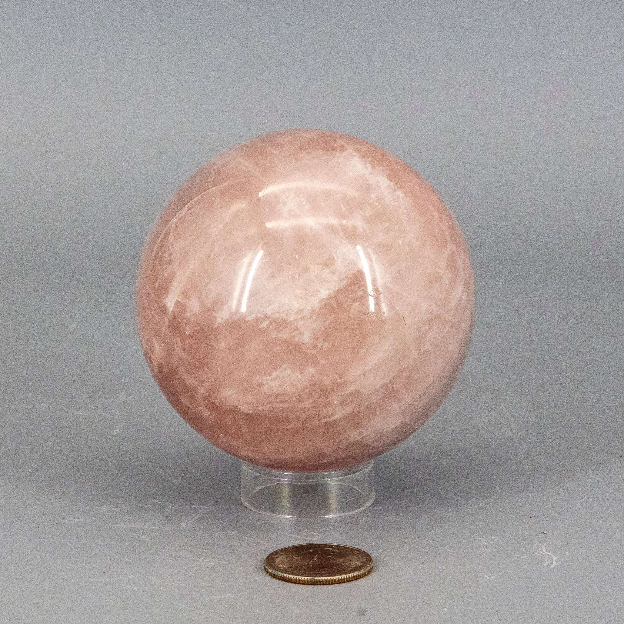 Rose Quartz XL Sphere - 80mm (712g)