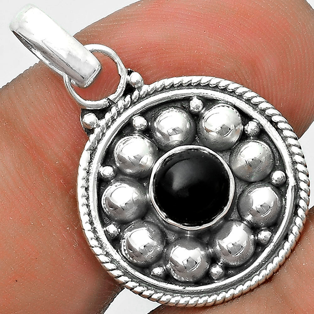 Bali Design - Black Onyx - Brazil Pendant P-1713 SDP121550