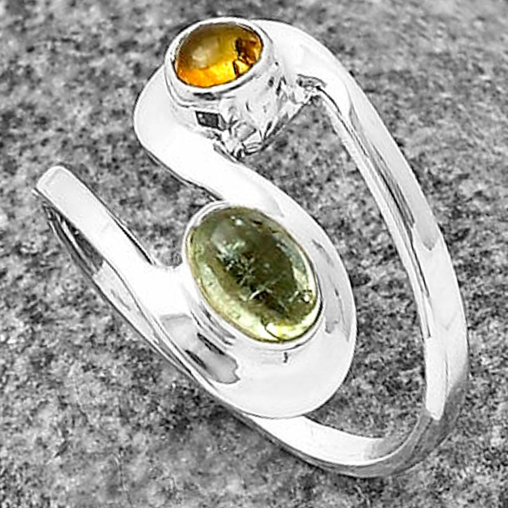 Natural Multi Tourmaline Ring size-7 R-1039 SDR211798