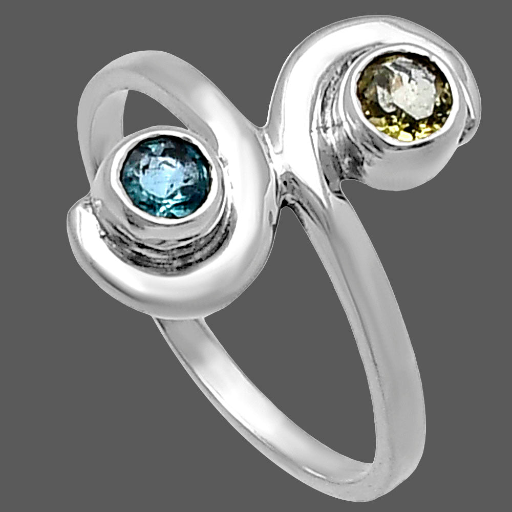 Natural Multi Tourmaline Ring size-7 R-1230 SDR220285