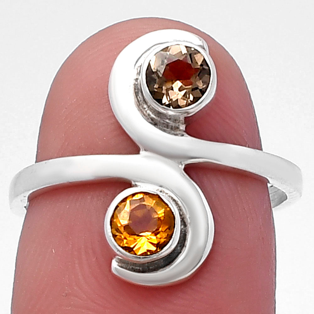 Natural Multi Tourmaline Ring size-7 R-1230 SDR220294