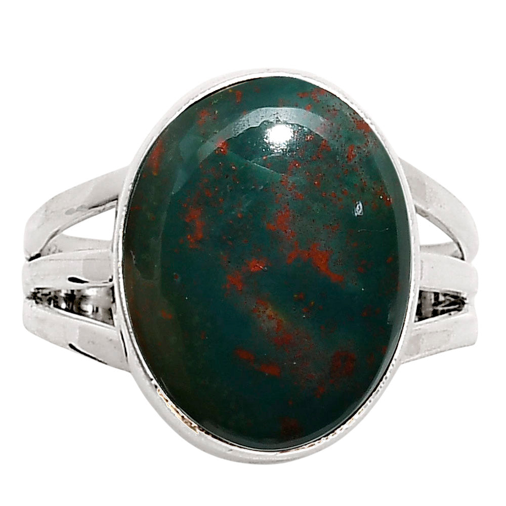 Blood Stone Ring size-8 R-1003 SDR249971