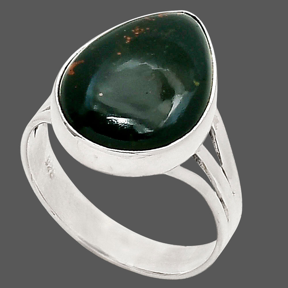 Blood Stone Ring size-10 R-1003 SDR249979