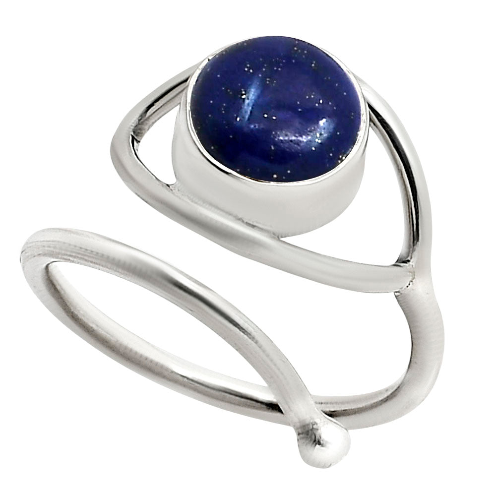 Eye Adjustable - Lapis Lazuli Ring size-9 R-1254 SDR250942