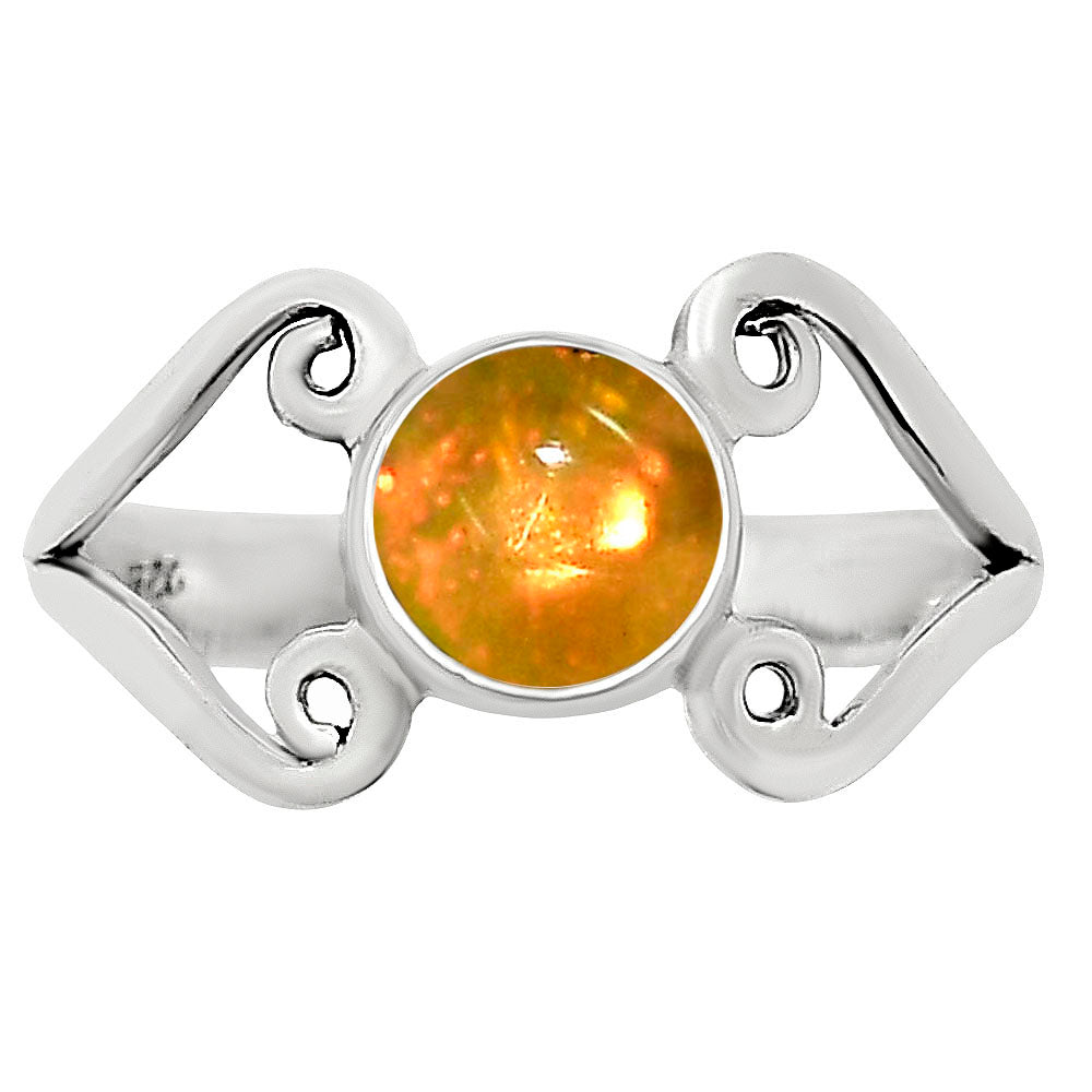 Ethiopian Opal Ring size-6 R-1574 SDR251760
