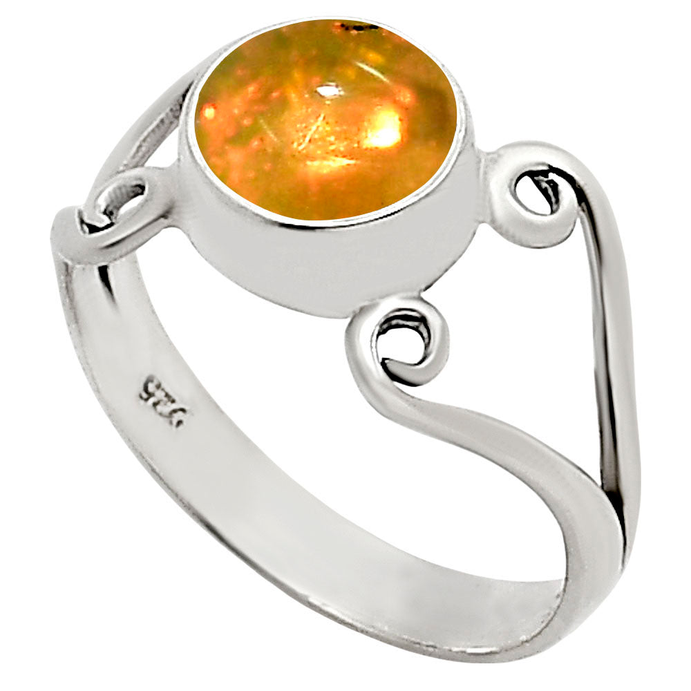 Ethiopian Opal Ring size-6 R-1574 SDR251760